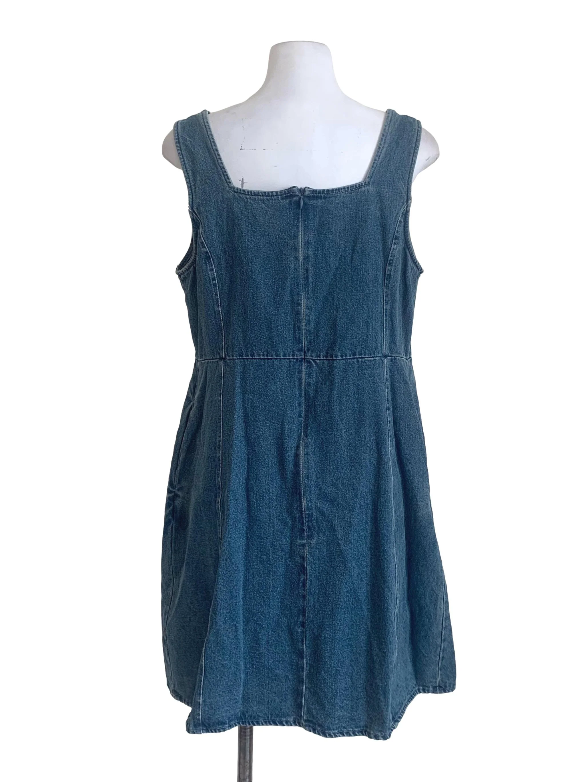 Aegean Blue Denim Dress - Image 2
