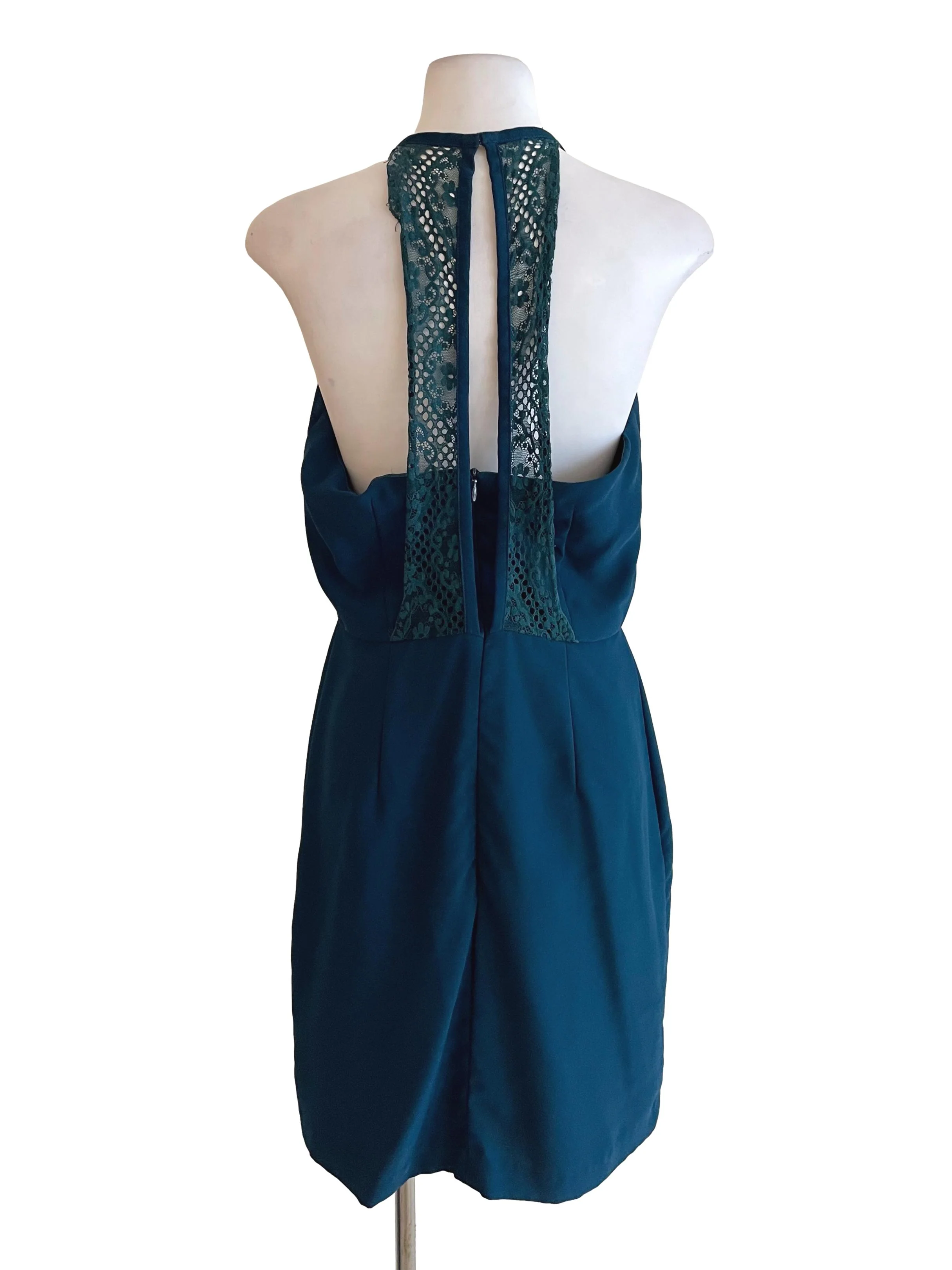 Aegean Lace Open Back Romper - Image 2