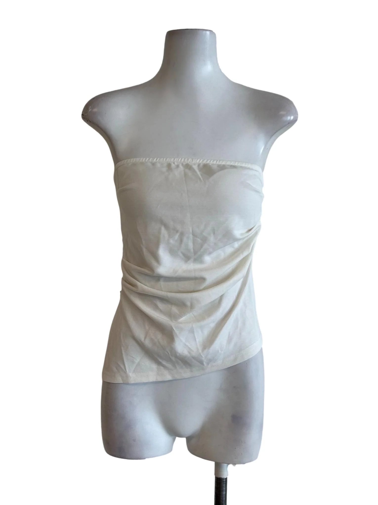 Alabaster White Tube Top