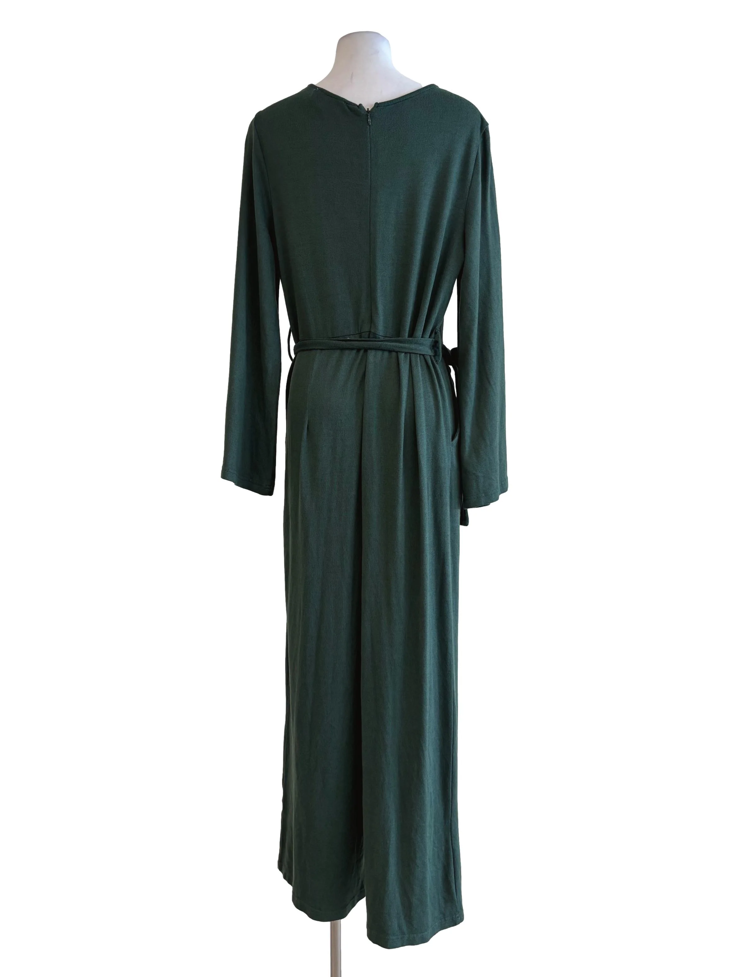 Amazon Green Long Sleeve Cotton Jumpsuit - Image 2