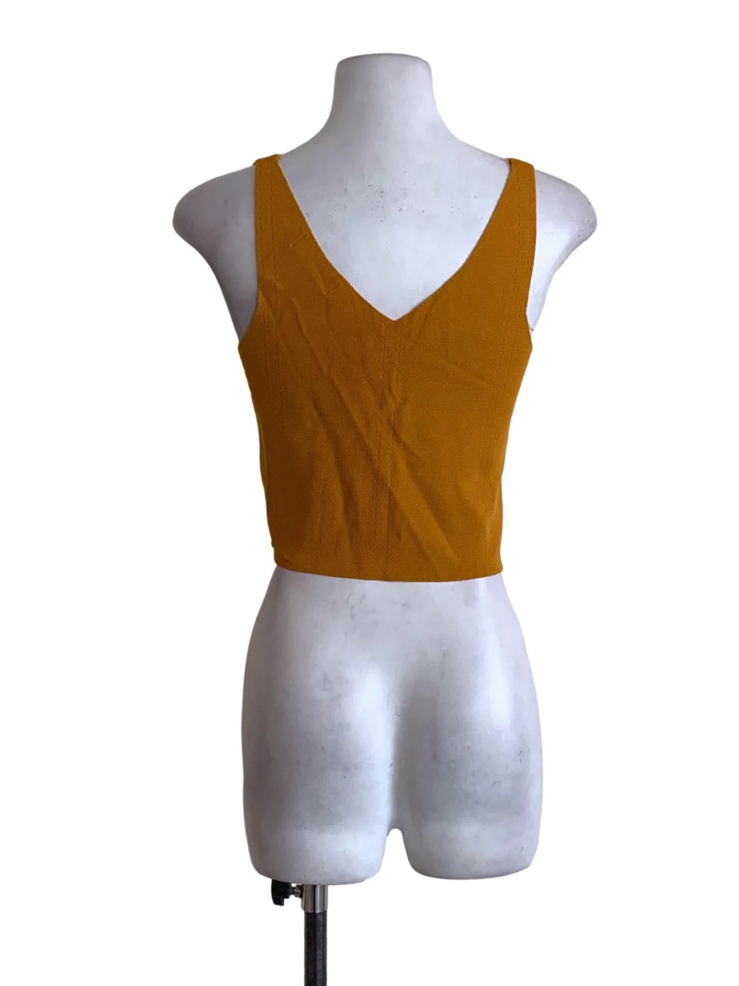 Apricot V-Neckline Tank Top - Image 2
