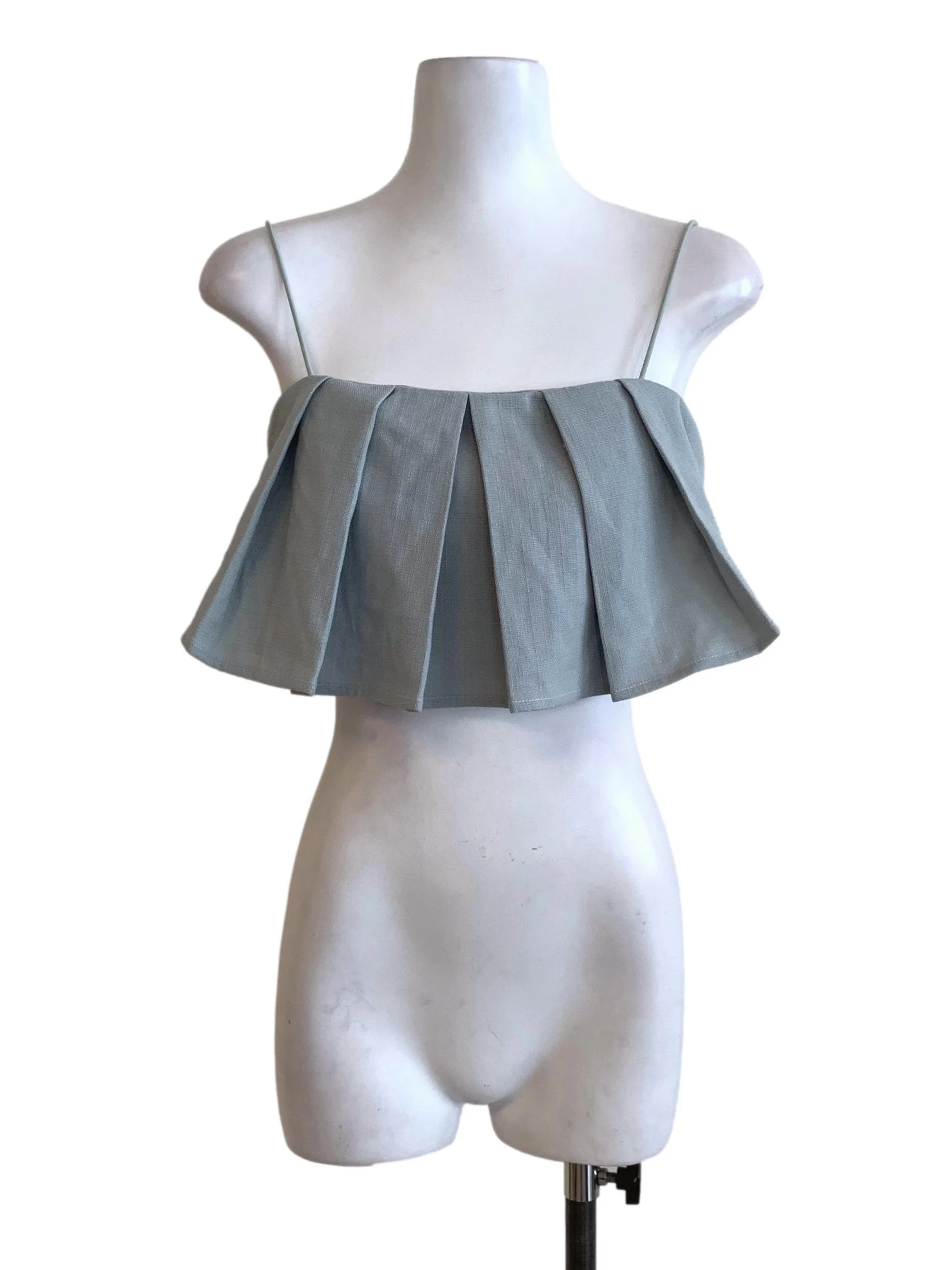 Arctic Graph Check Sleeveless Top