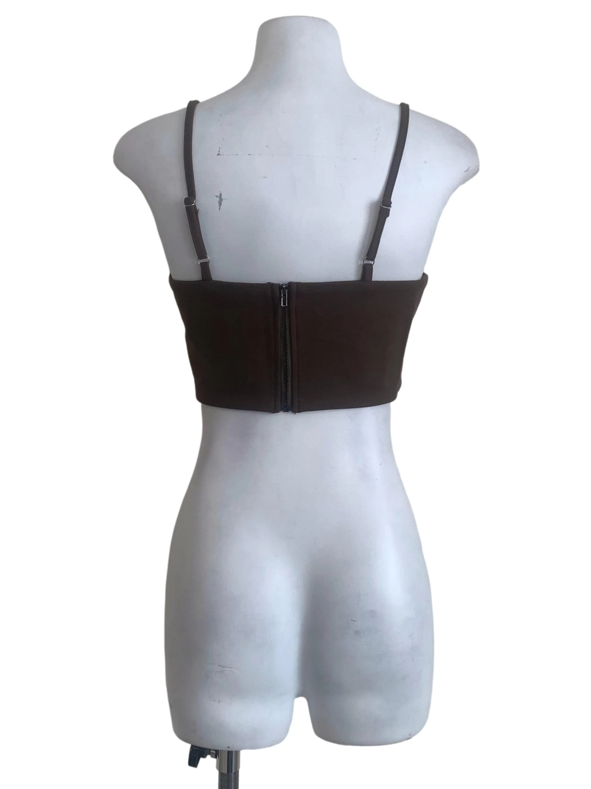 Army Green Crop Top YHF - Image 2