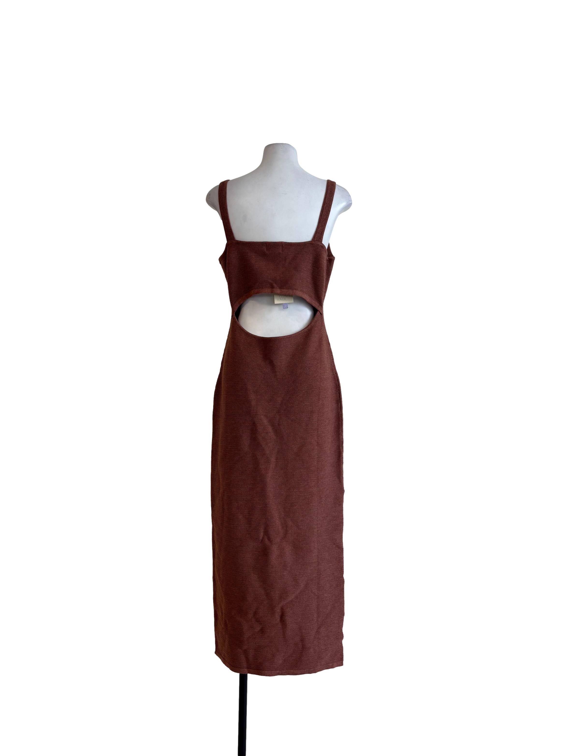Auburn Scoop Bodycon Dress - Image 2