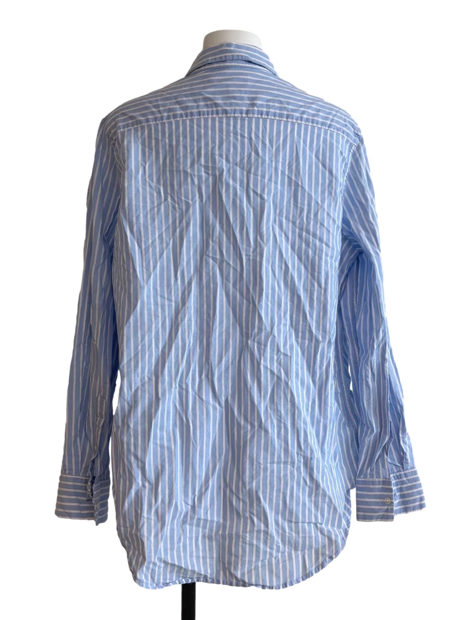 Avery Shirt In Blue Pinstripe CSN - Image 4