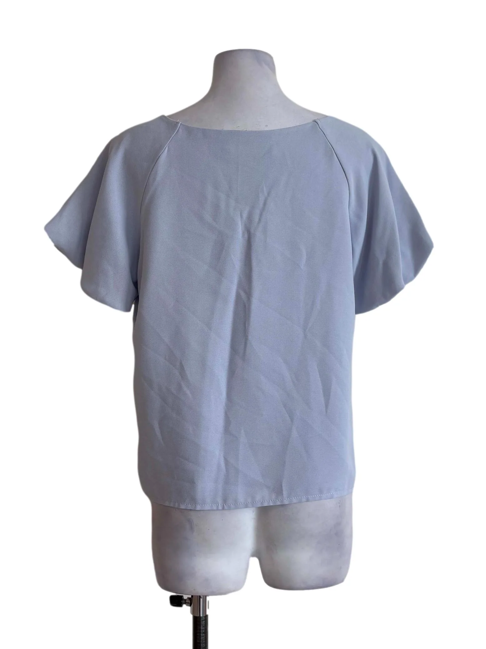 Baby Blue Flowy Top - Image 2