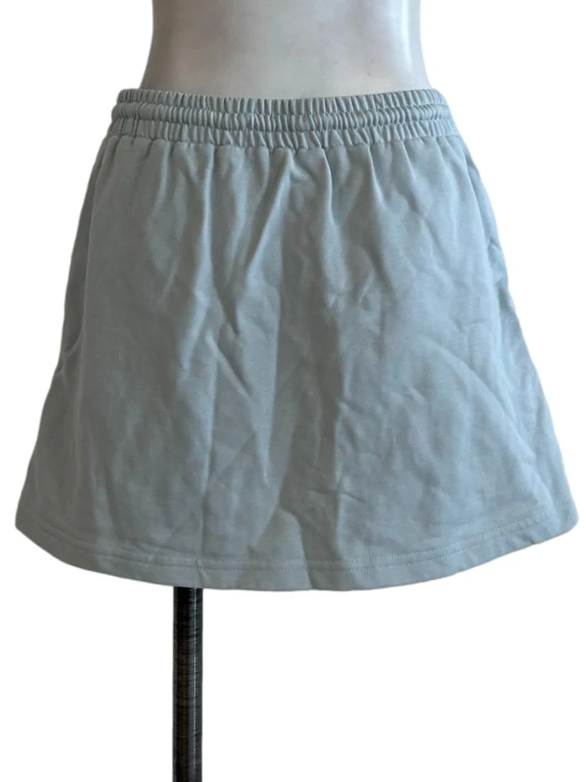 Baby Blue Mini Skirt - Image 2