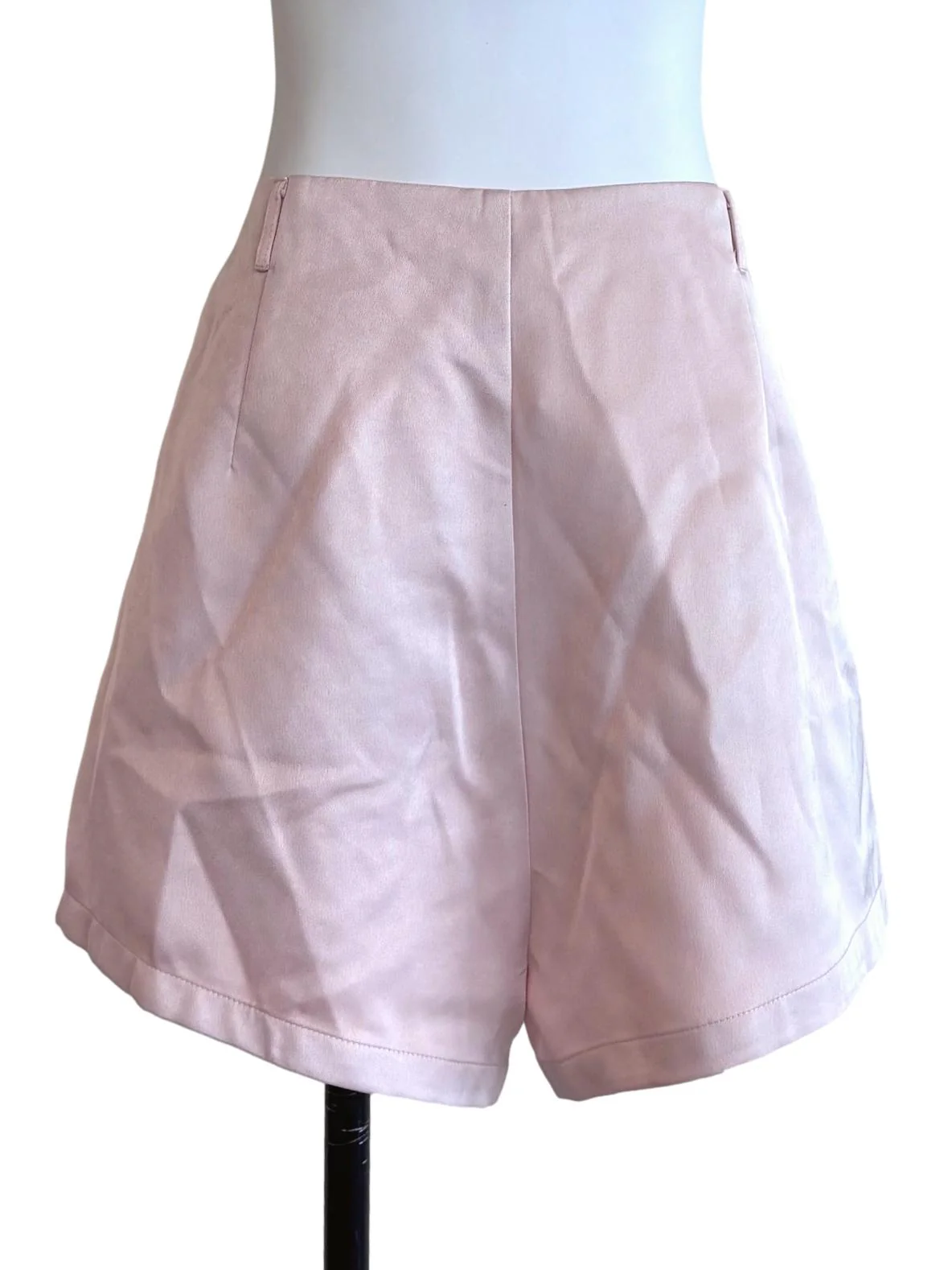 Baby Pink High Waist Shorts - Image 2