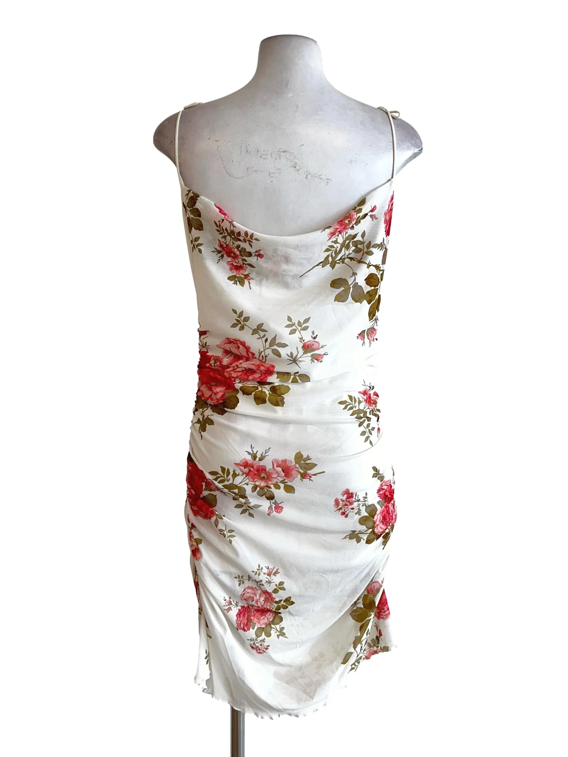 Banana Yellow Flower Pattern Dress - Image 2