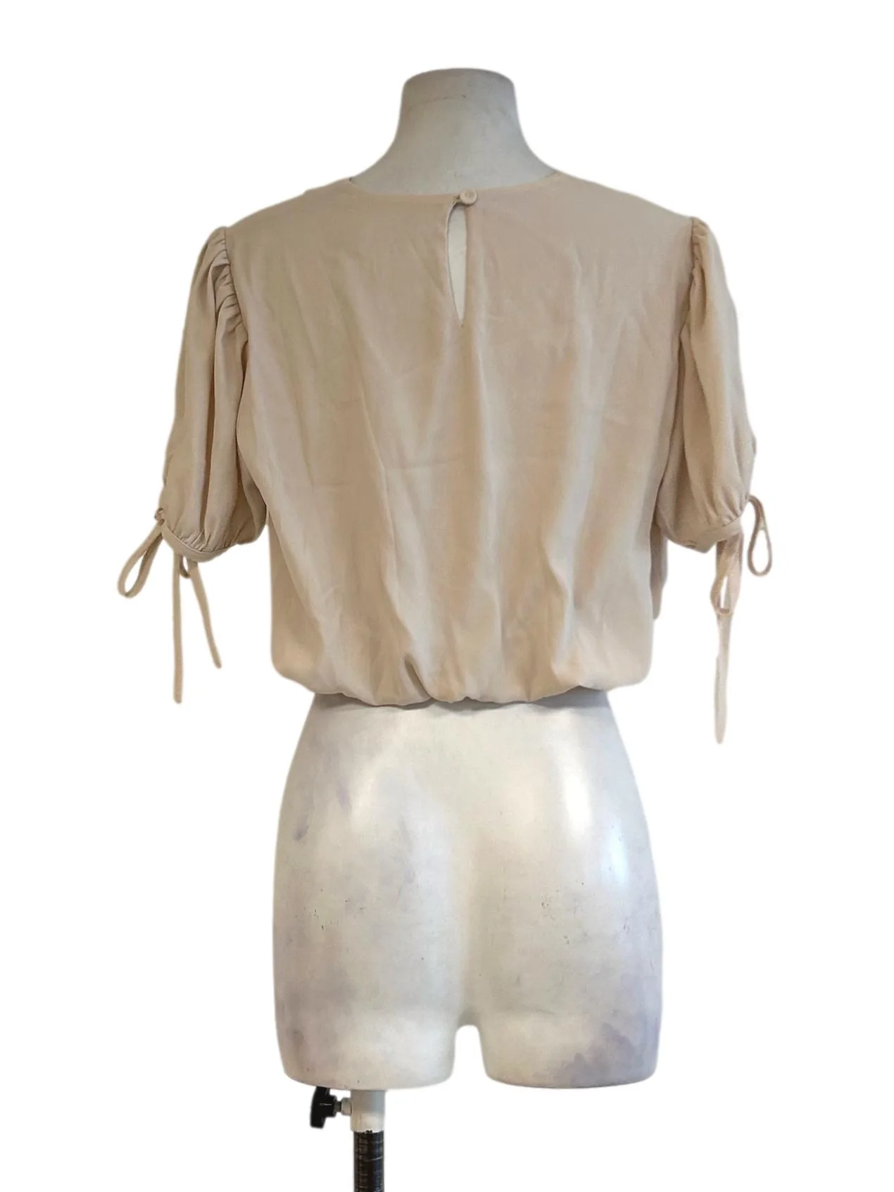 Beige Gypsy Crop Tops TCL - Image 2