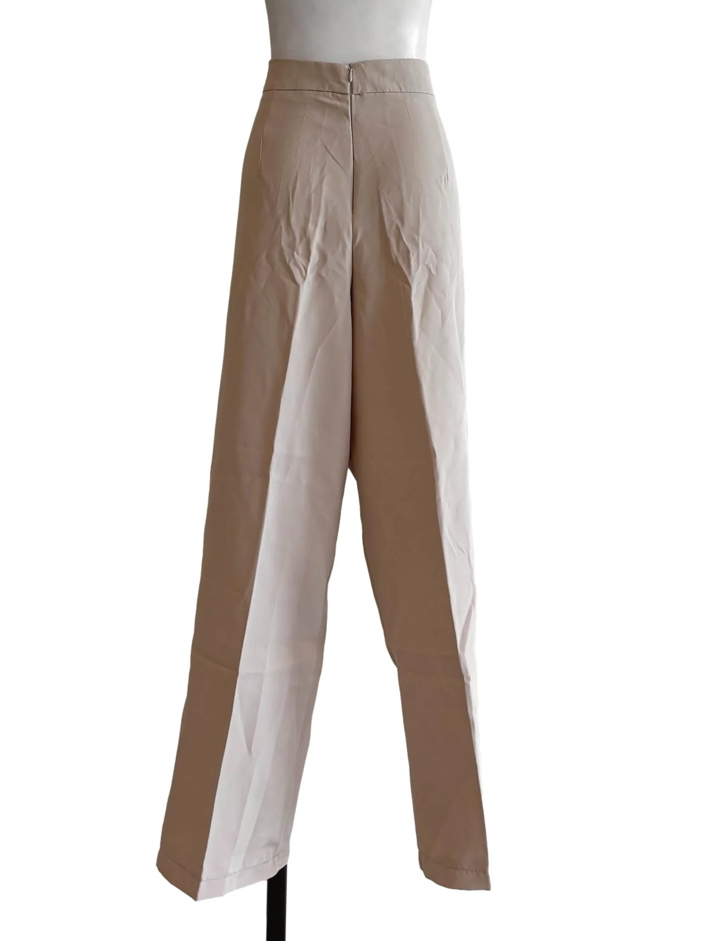 Beige Relaxed Slacks - Image 2