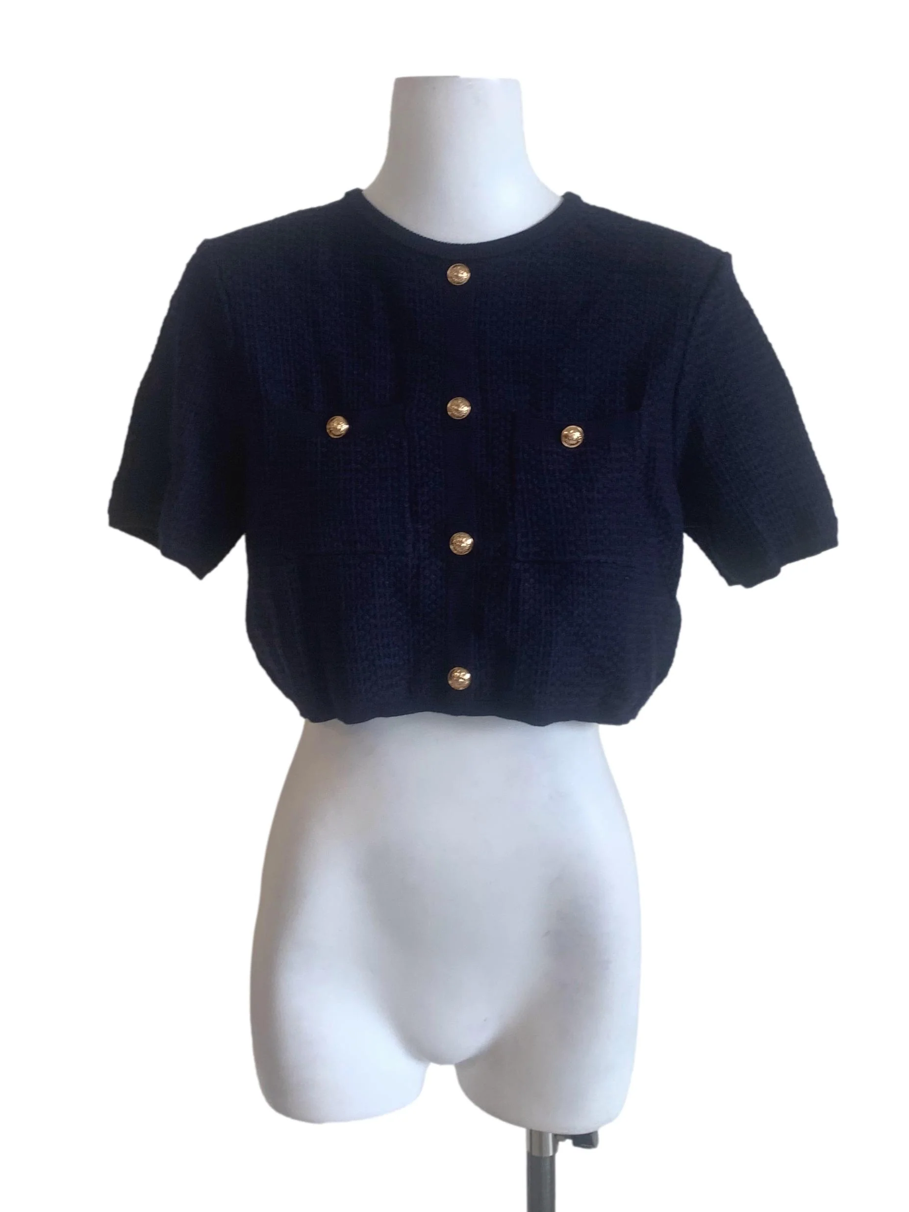 Berry Blue Crop Top LB