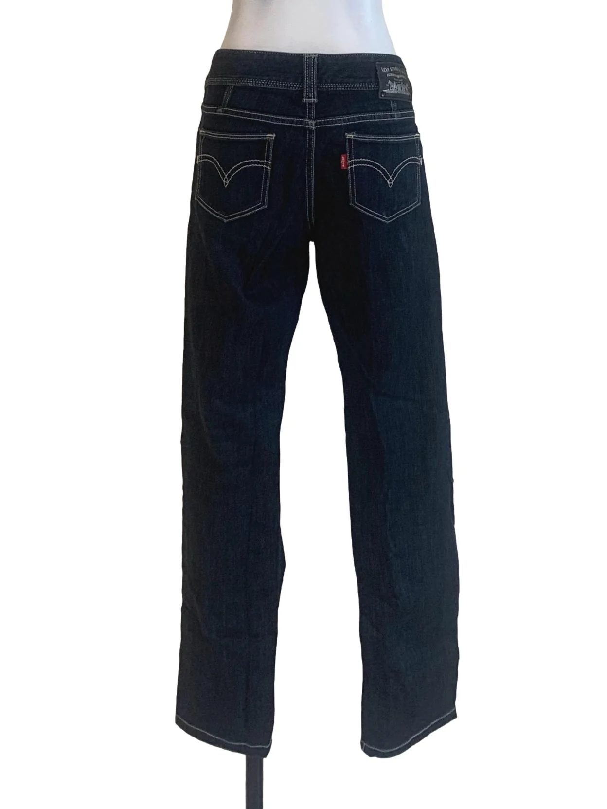 Berry Blue Low Waist Skinny Jeans - Image 2
