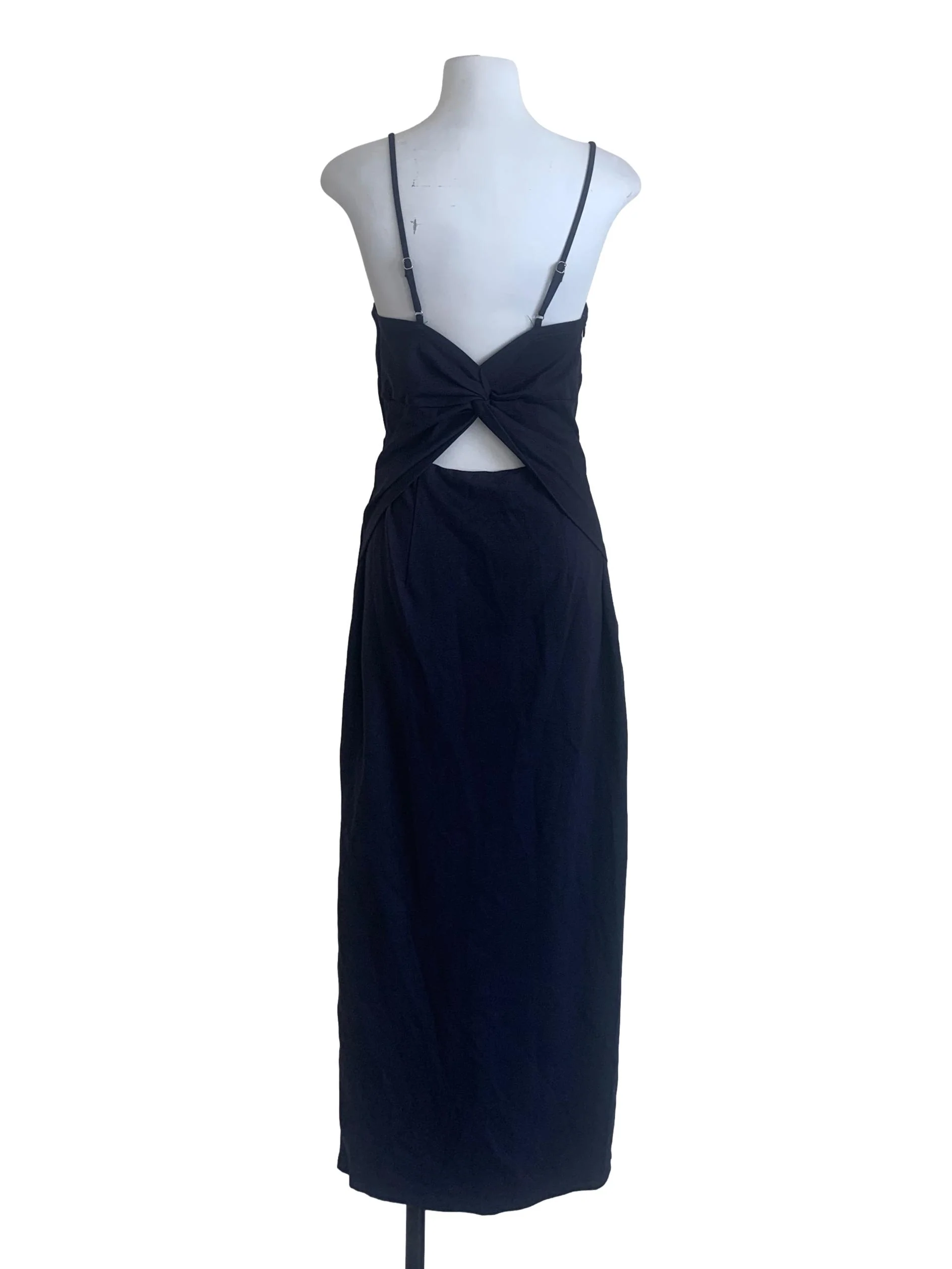 Berry Blue Spaghetti Strap Dress - Image 2