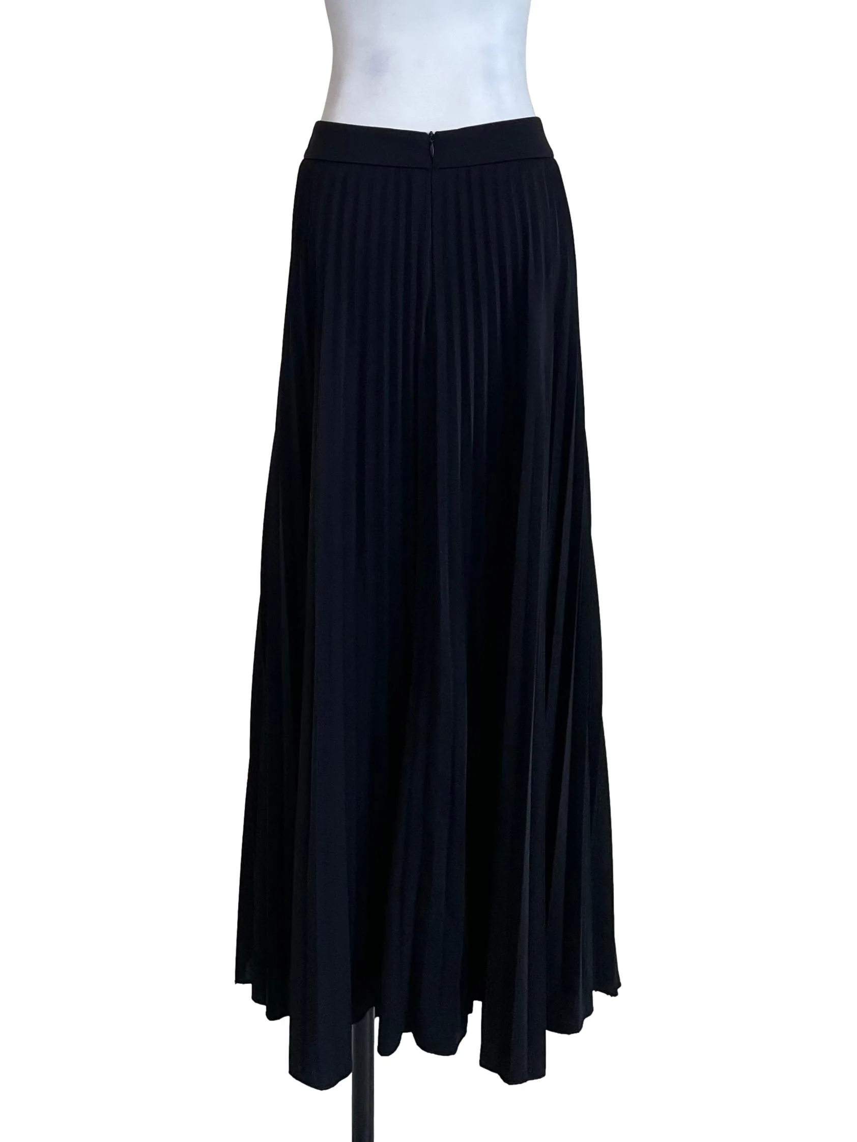 Black Accordion Semi Circle Skirt - Image 2