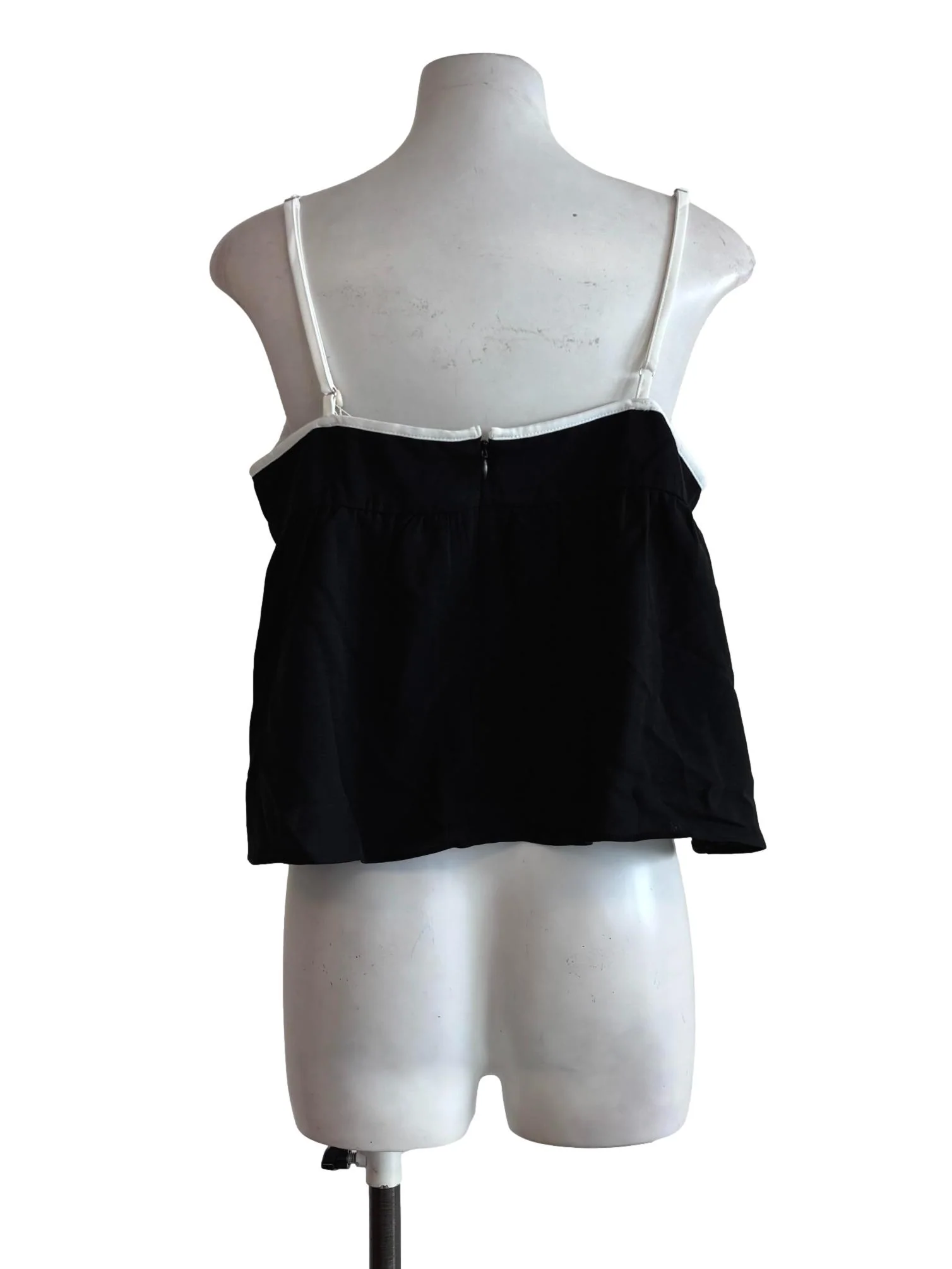 Black And White Hem Camisole Top - Image 2