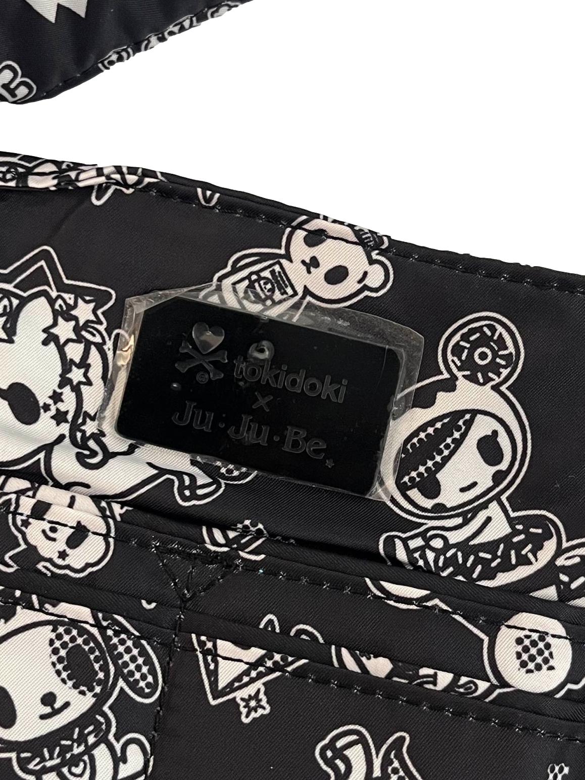 Black And White Print Medium Tote Bag - Image 3