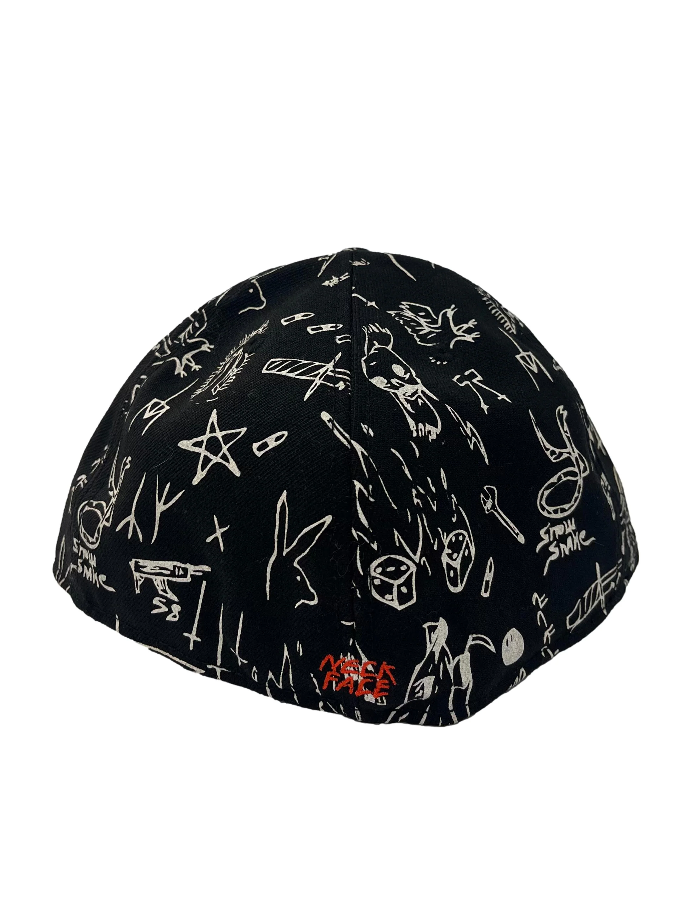 Black And White Snapback Cap - Image 2