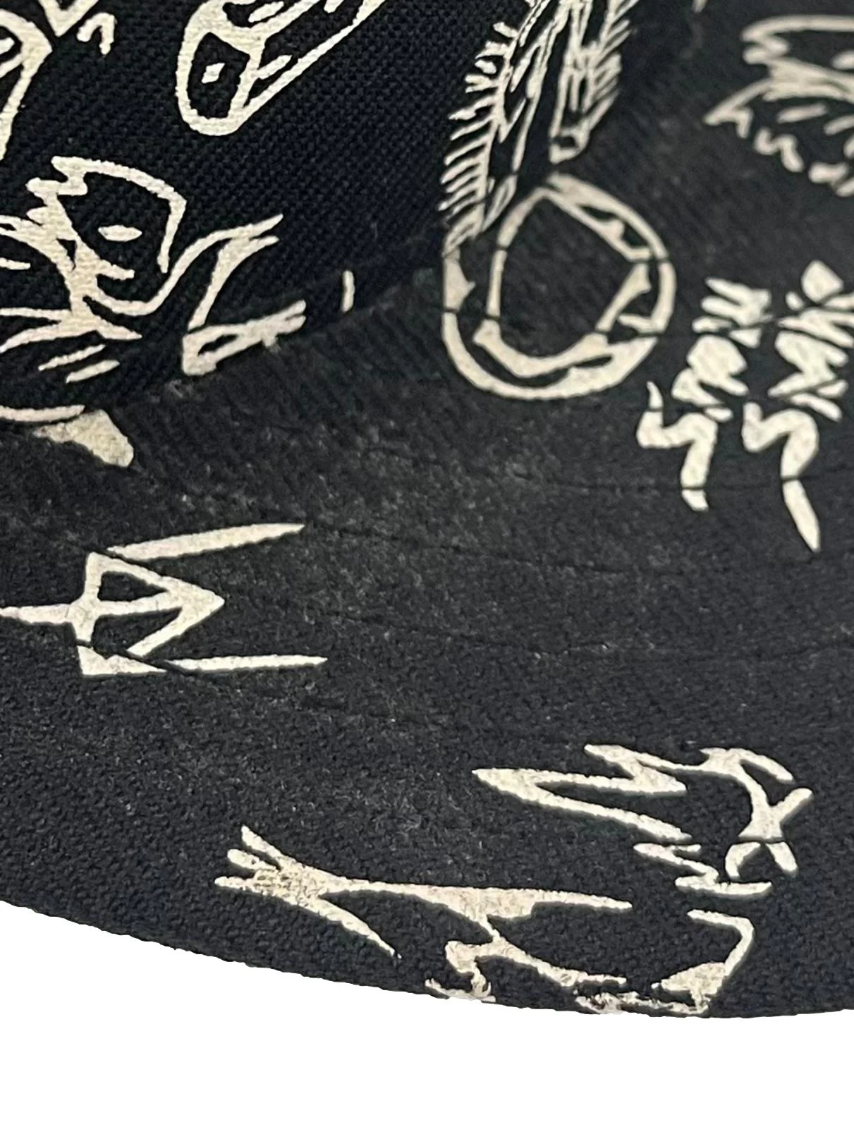 Black And White Snapback Cap - Image 5
