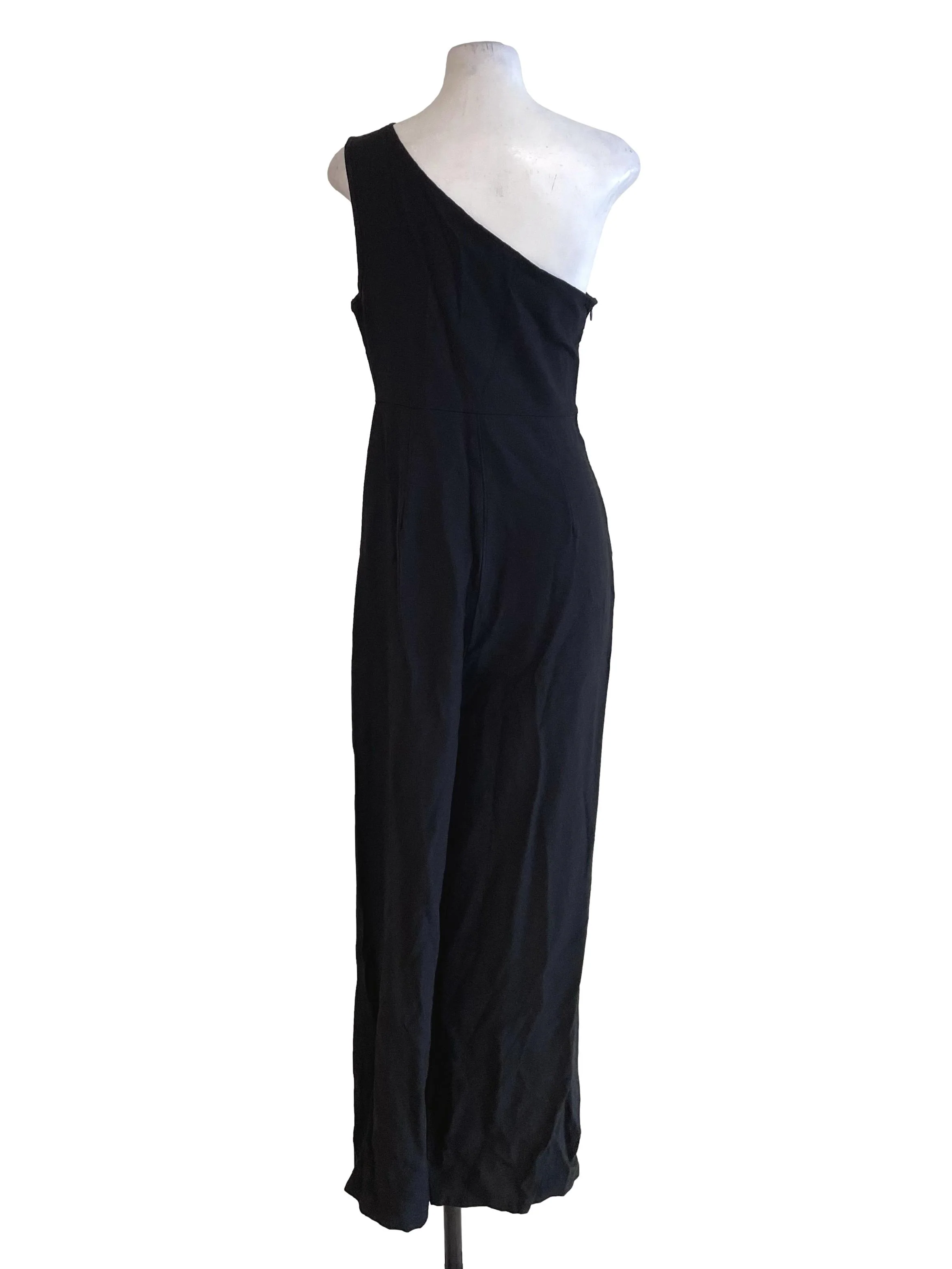 Black Asymmetric Jumpsuit - Image 2