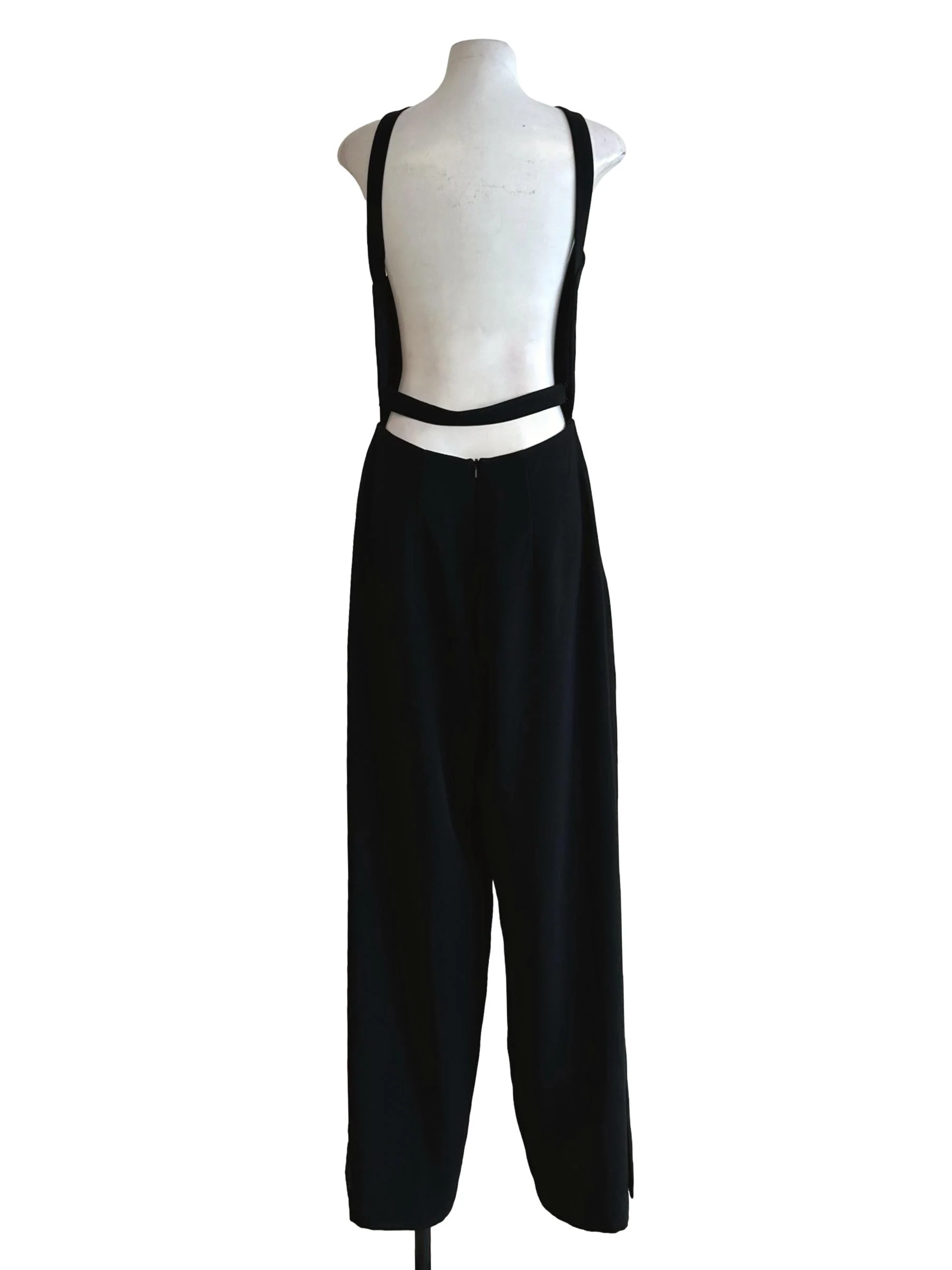 Black Backless Jumpsuit - Image 2
