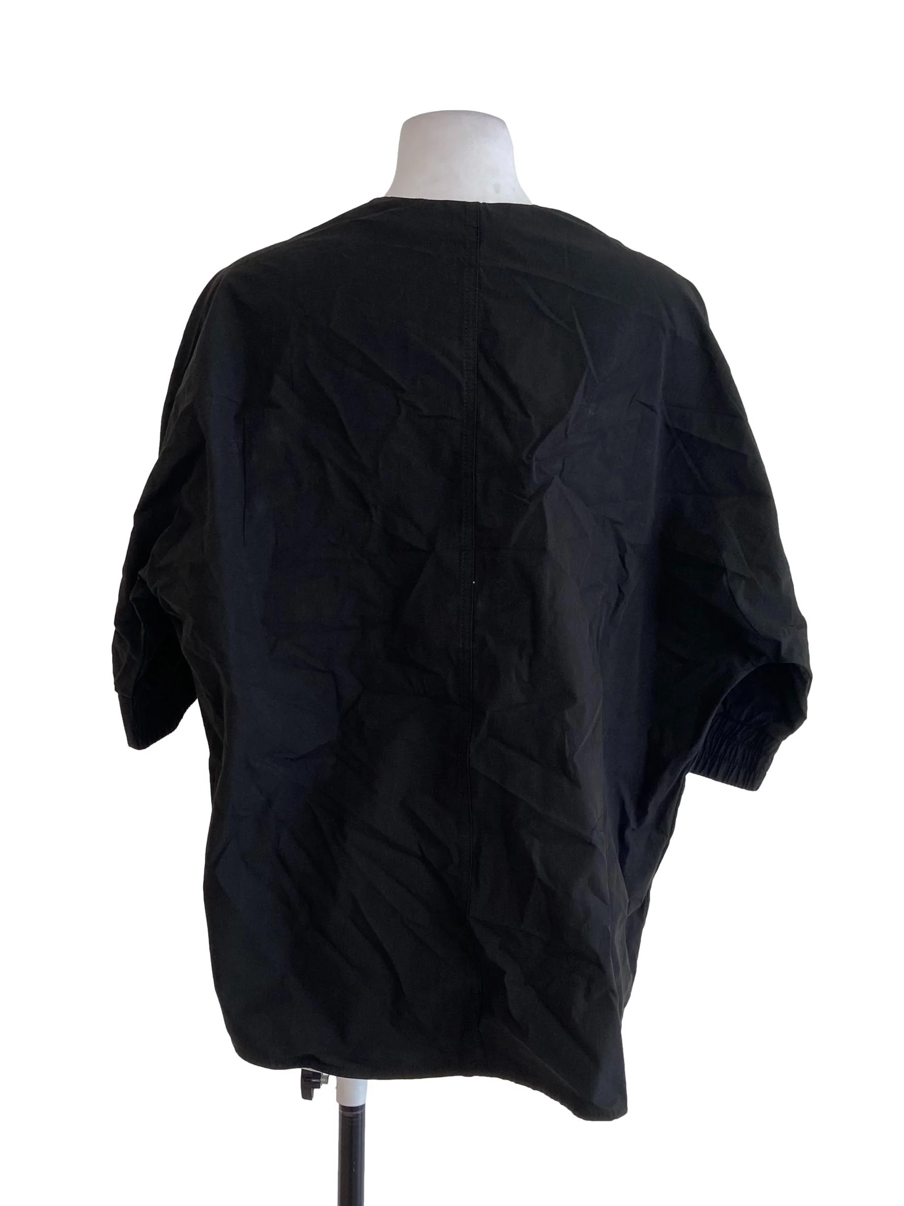 Black Bat Wing Blouse - Image 2