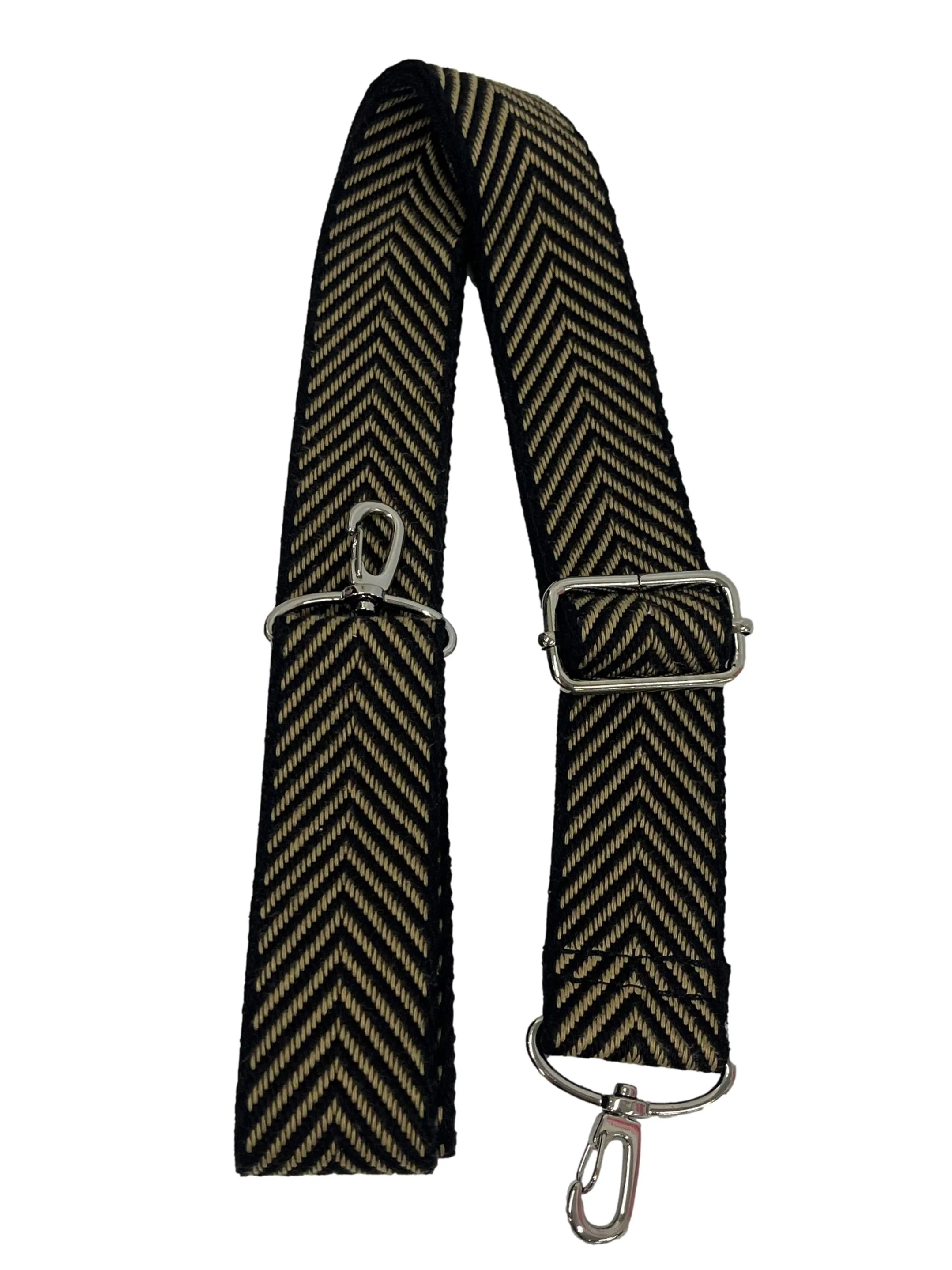 Black Crossbody Bag With Interchangable Straps - Image 5