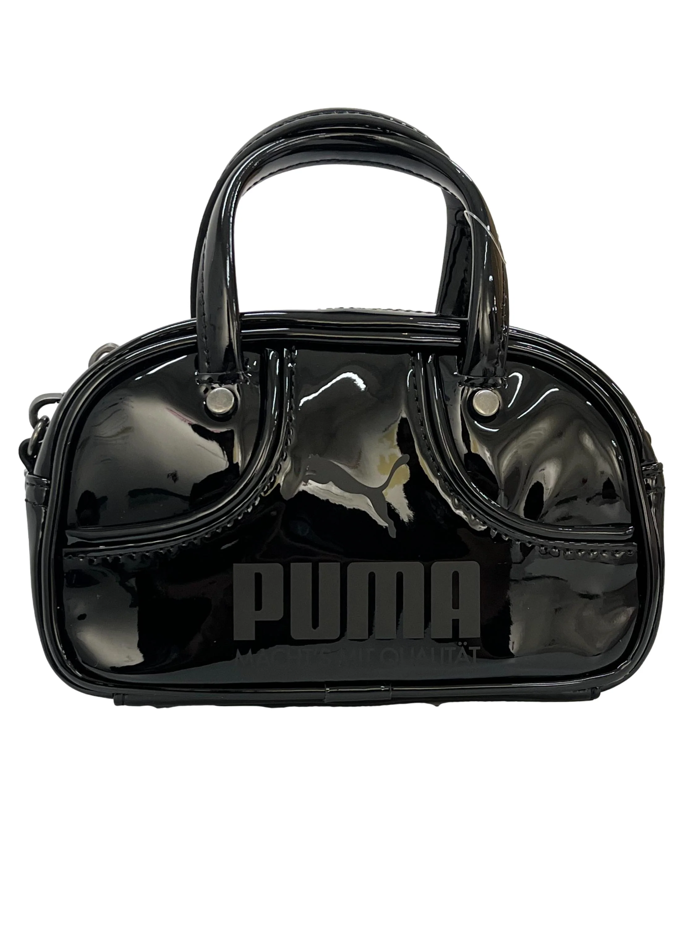 Black Glossy Mini Bag