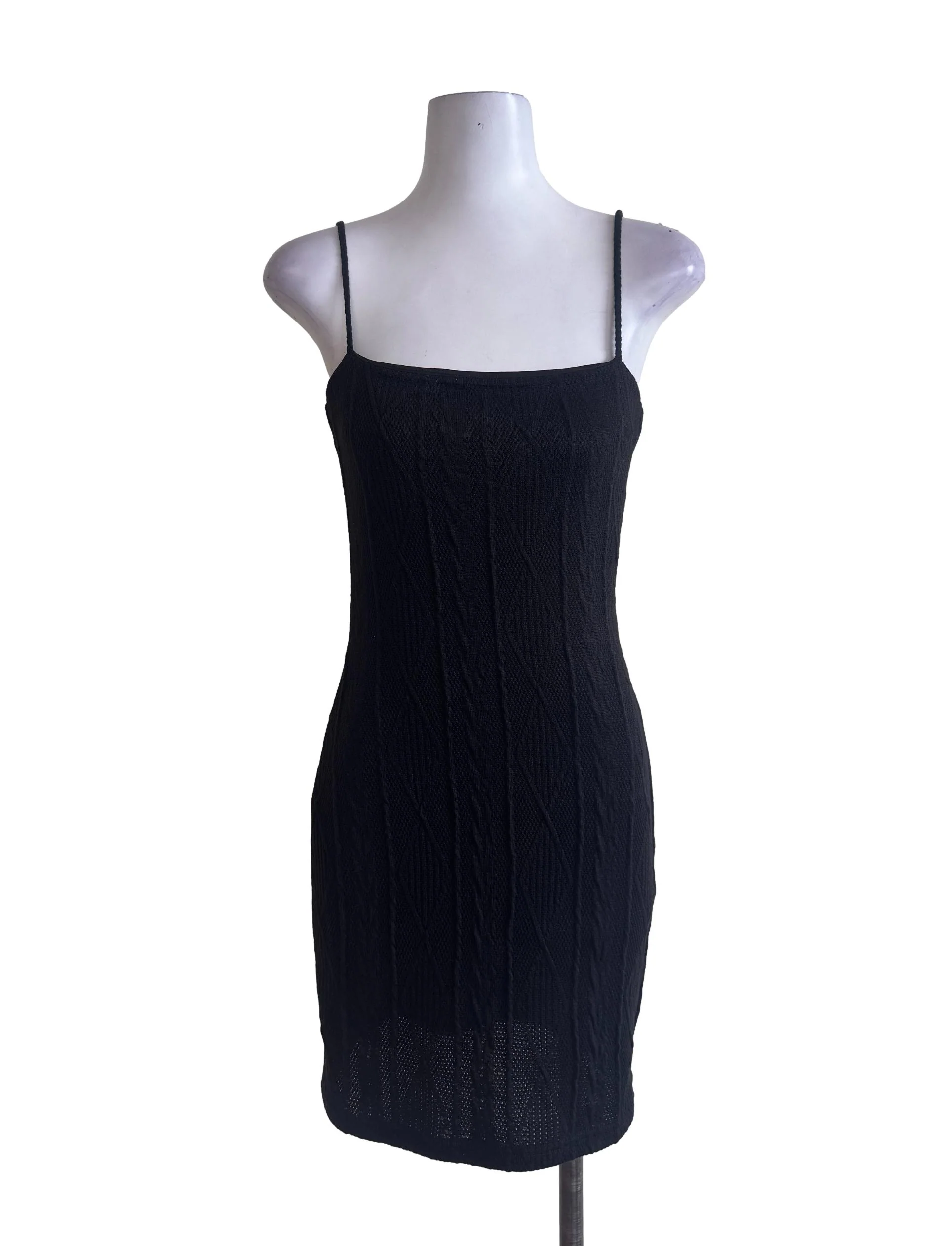 Black Knitted Dress