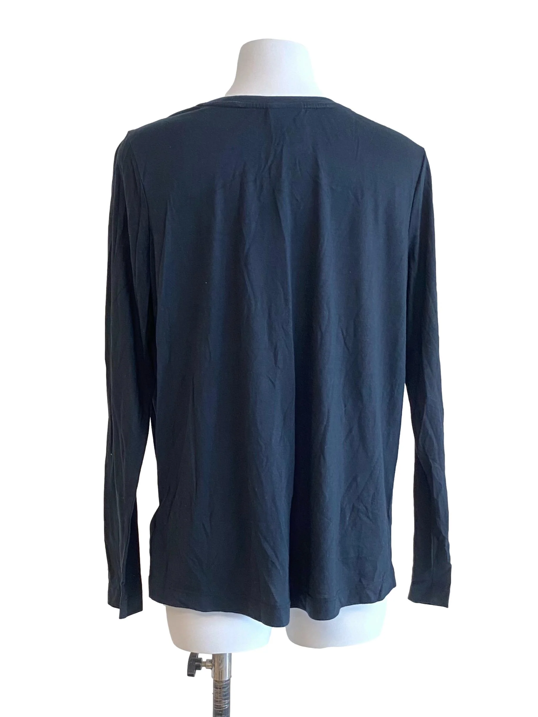 Black Long Sleeve Shirt - Image 2