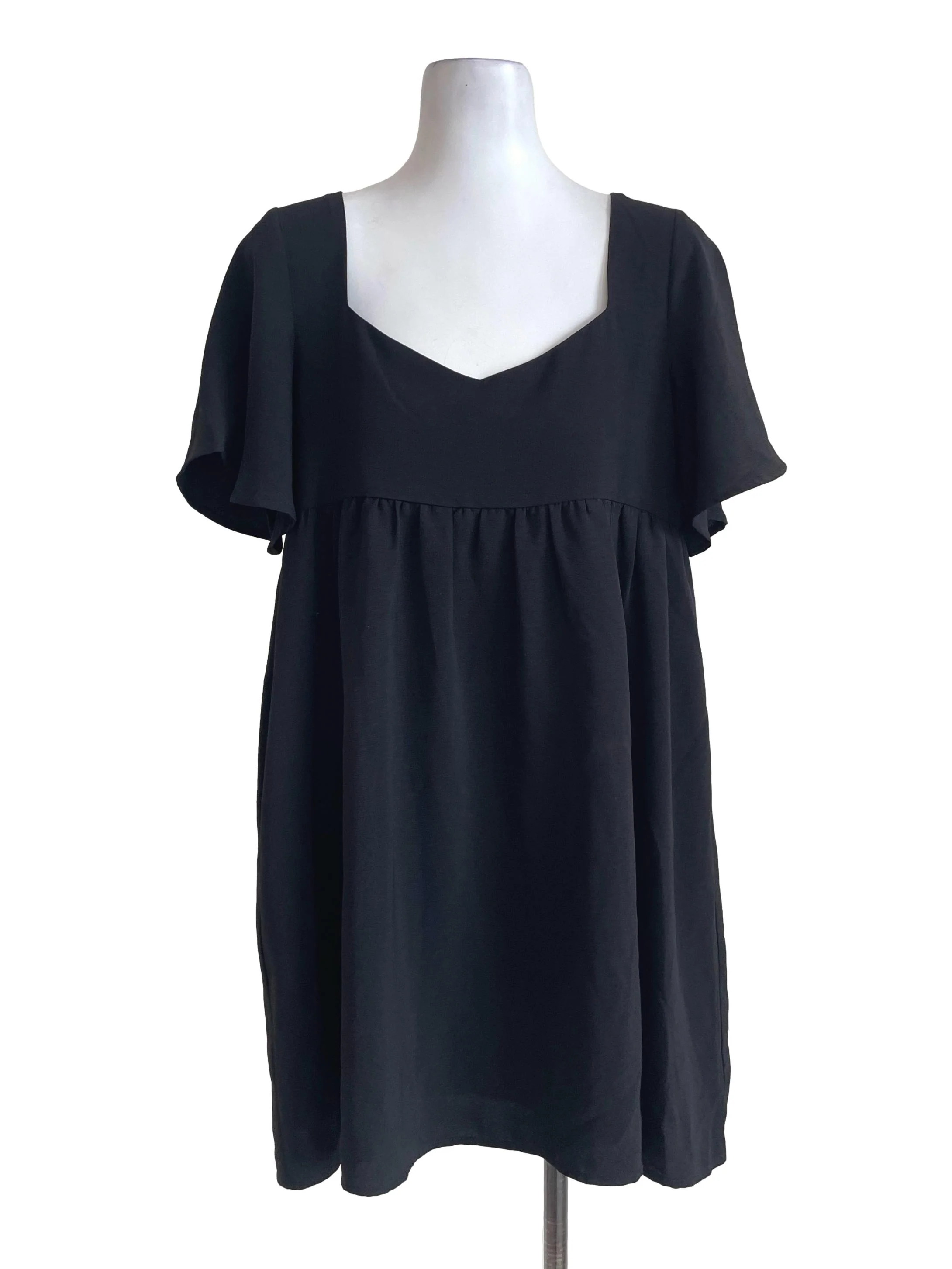 Black Plain Dress