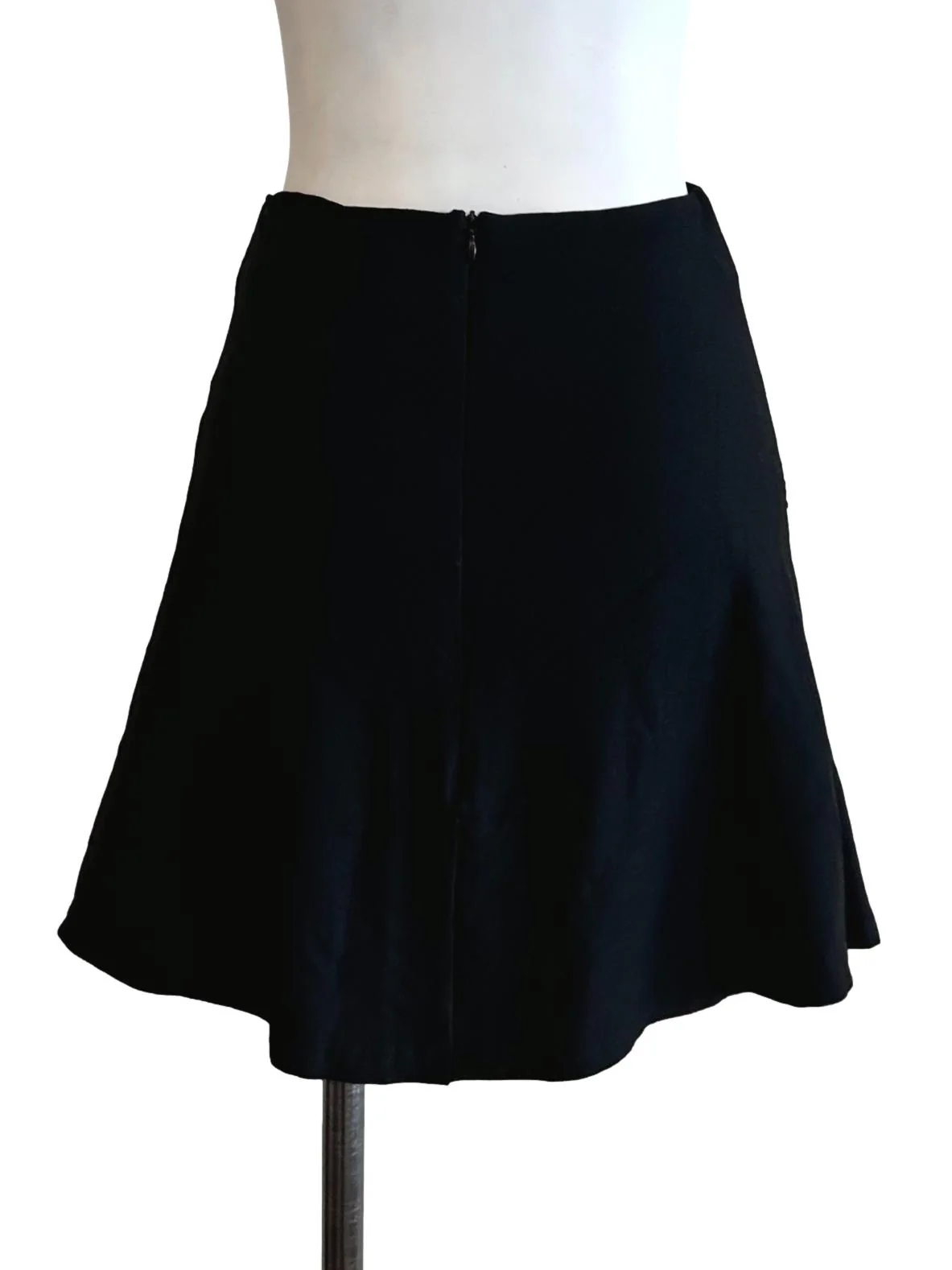 Black Plain Skort - Image 2