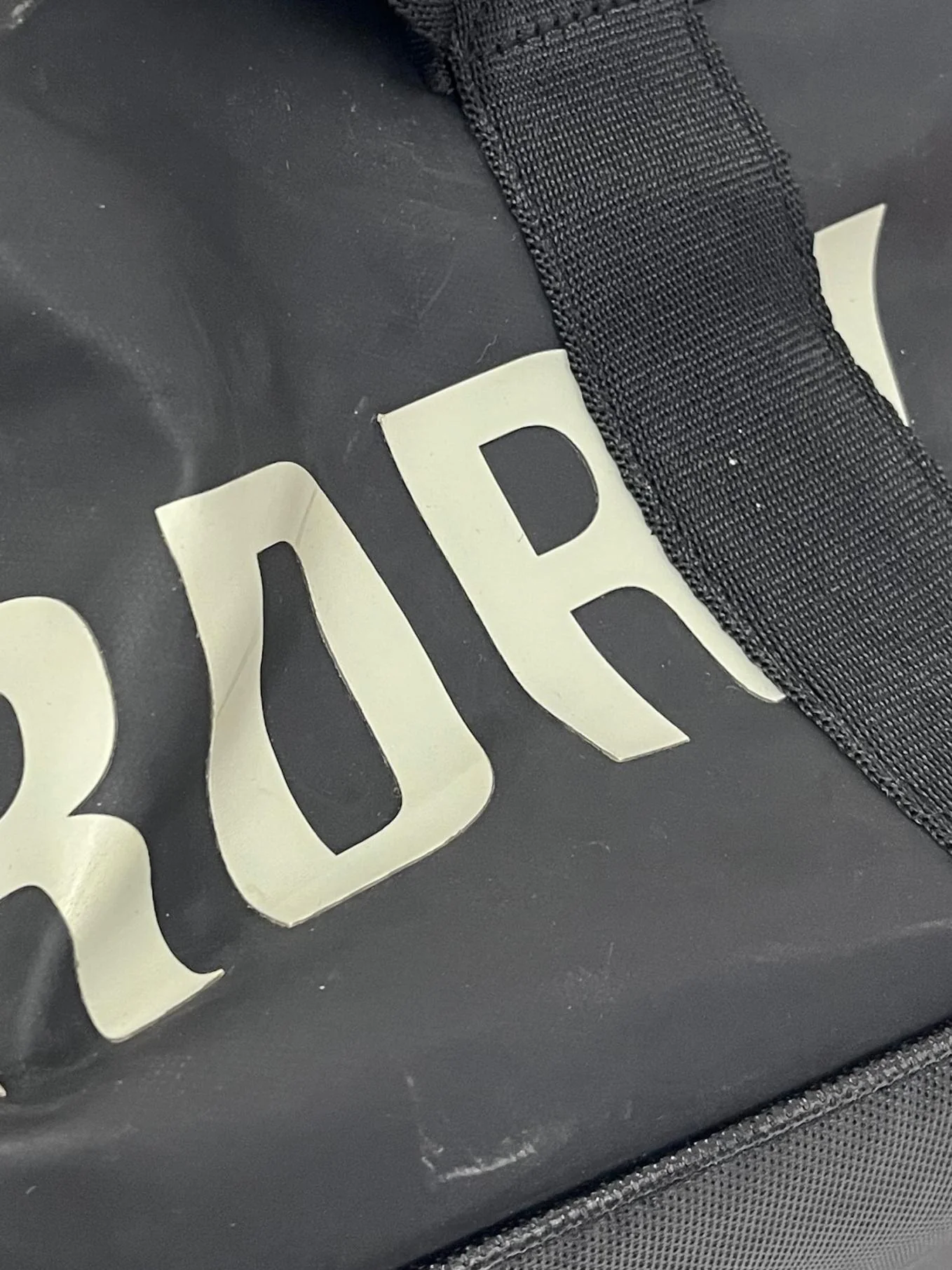 Black Polyester Duffle Bag CSN - Image 5