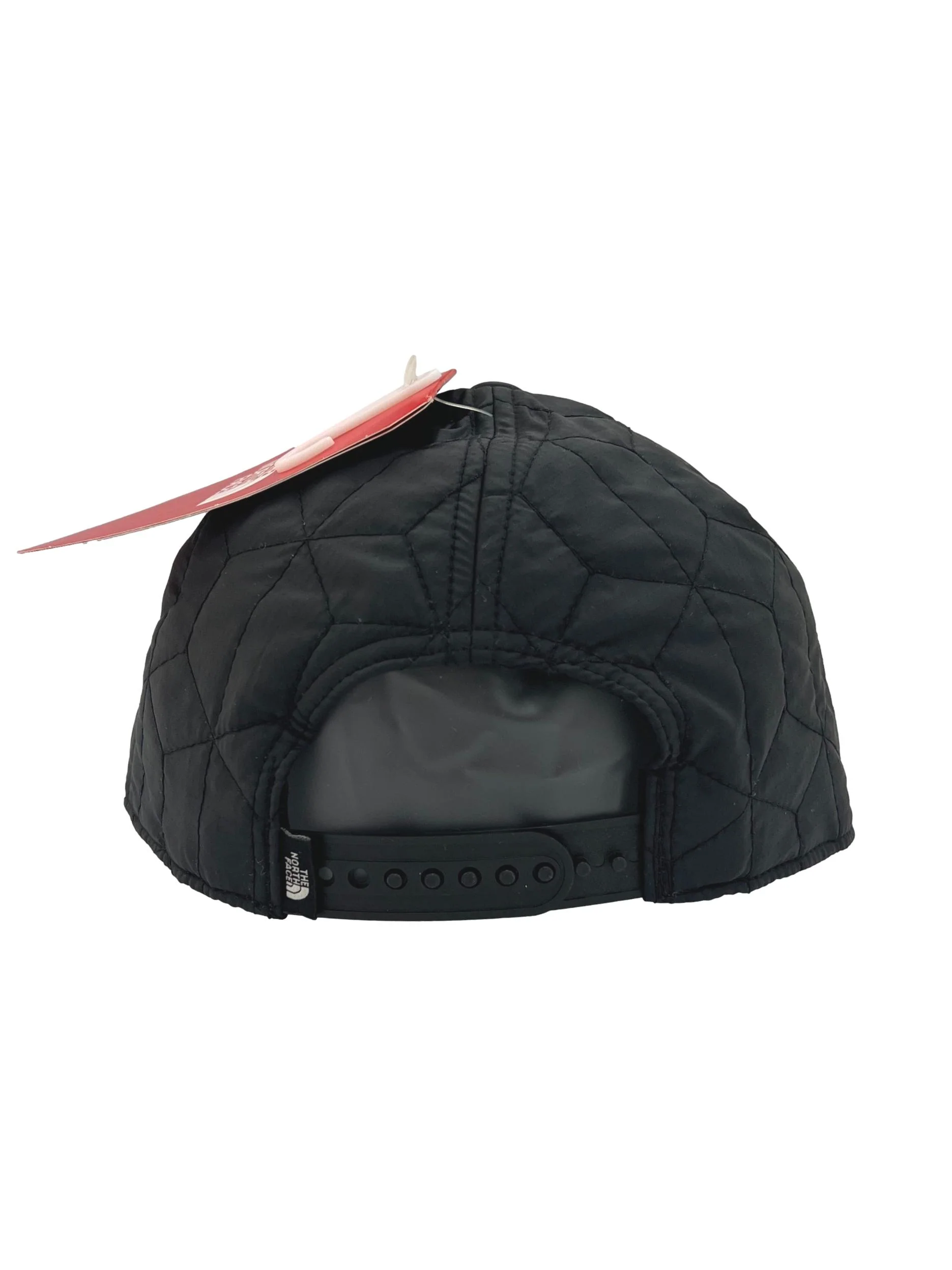 Black Quilted Cap - Image 3
