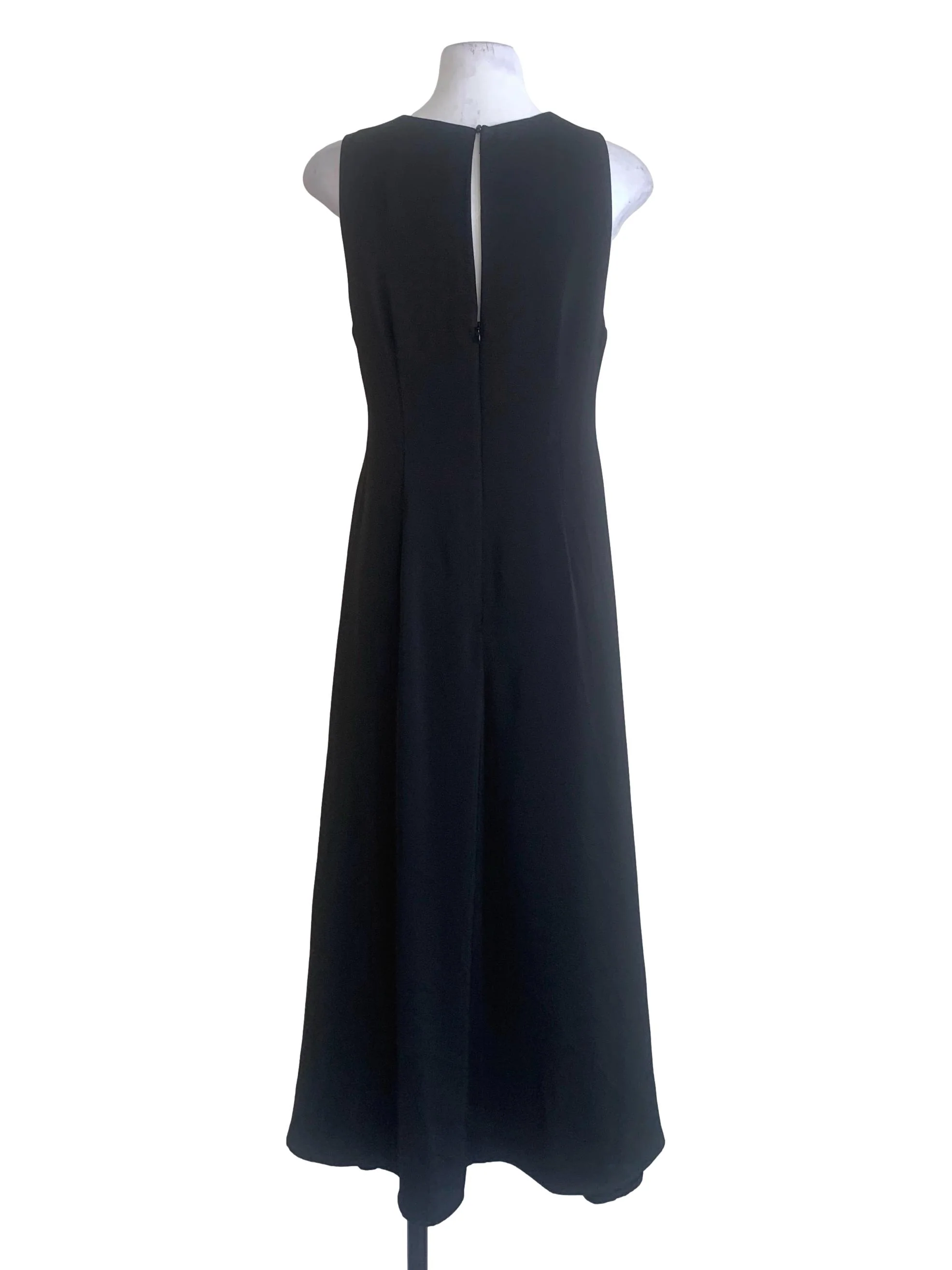 Black Round Neck Dress LB - Image 2