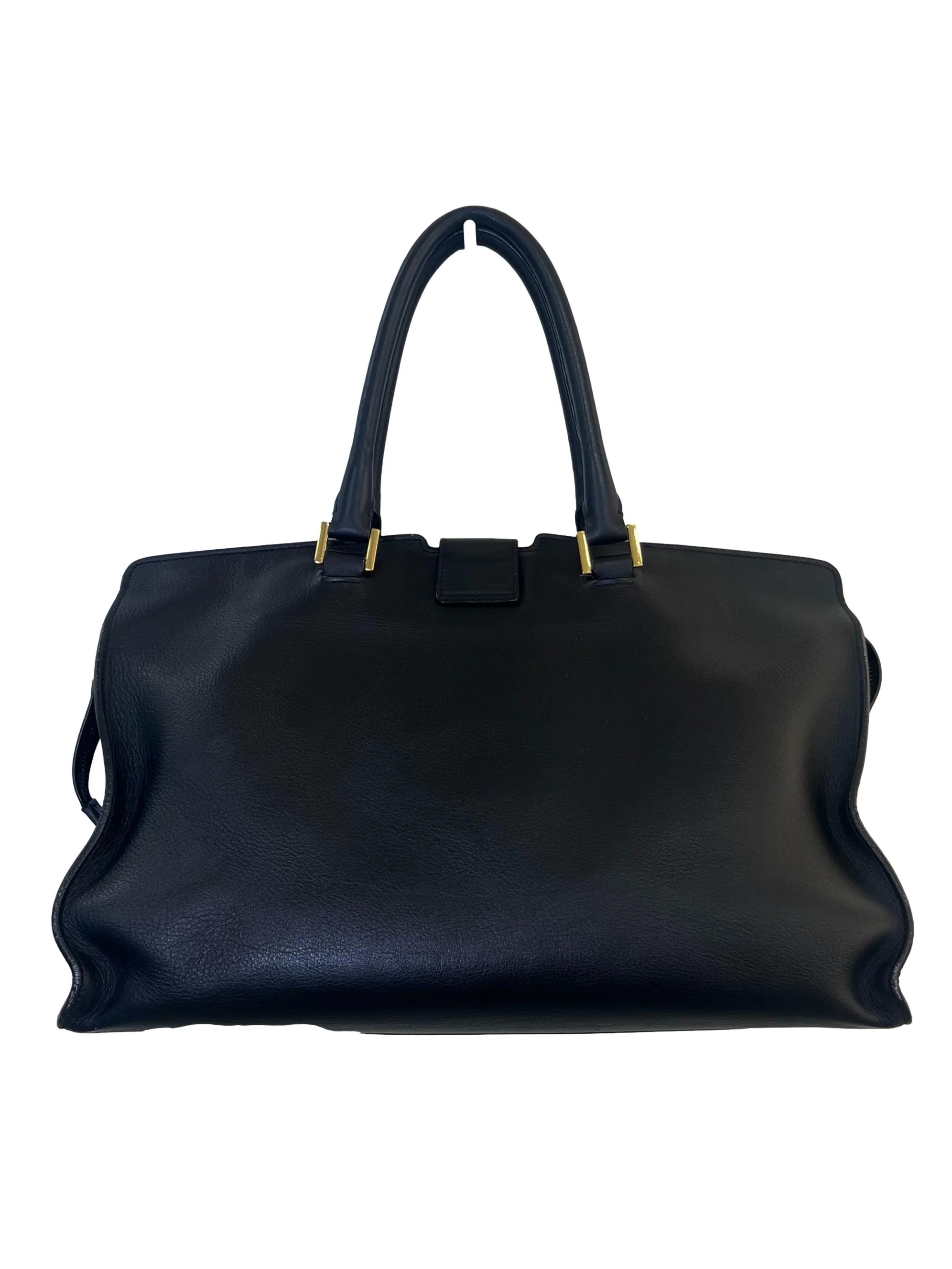 Black Saint Laurent Y Tote Bag - Image 2