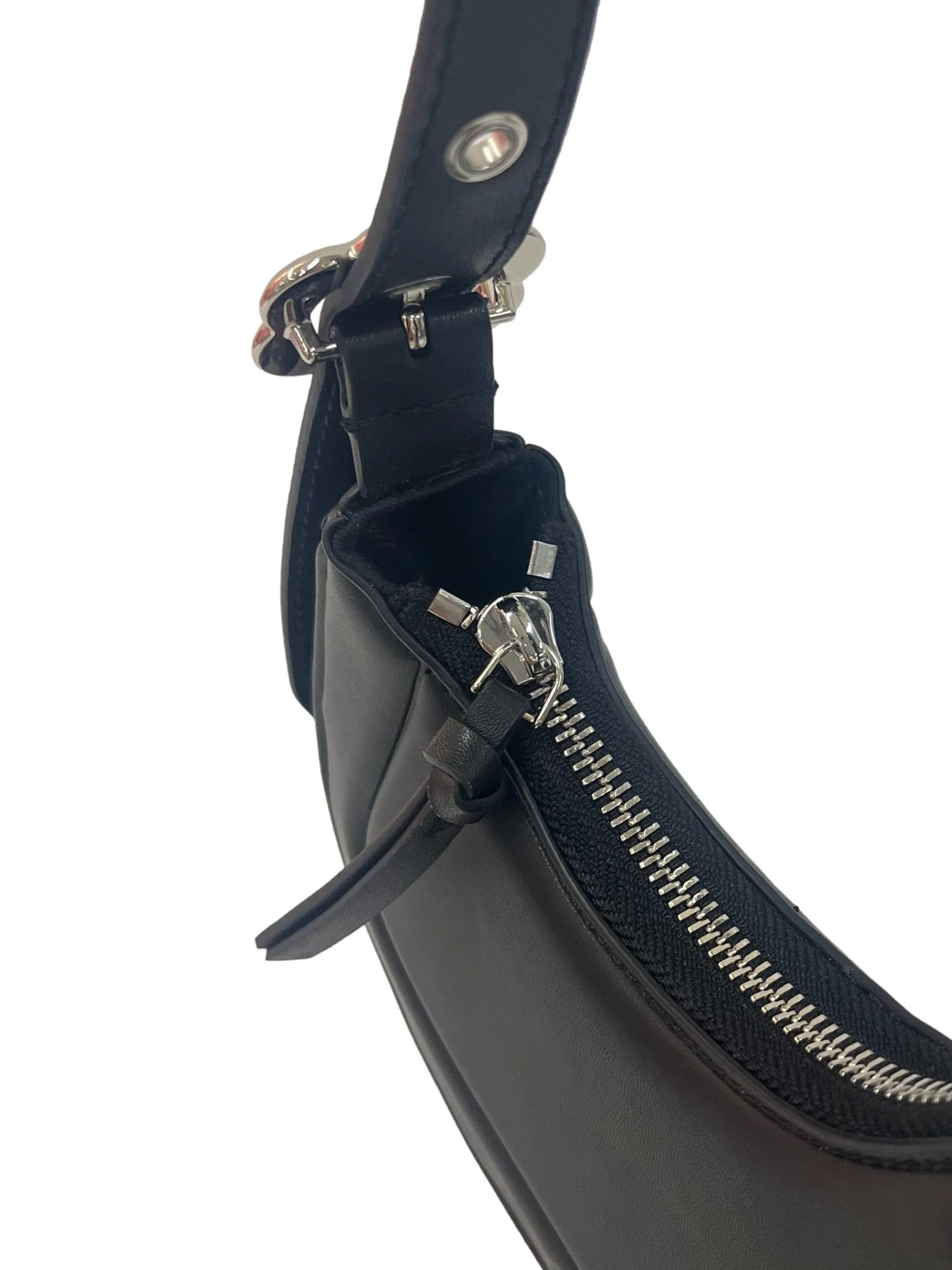 Black Shoulder Bag With Changeable Straps - Image 4