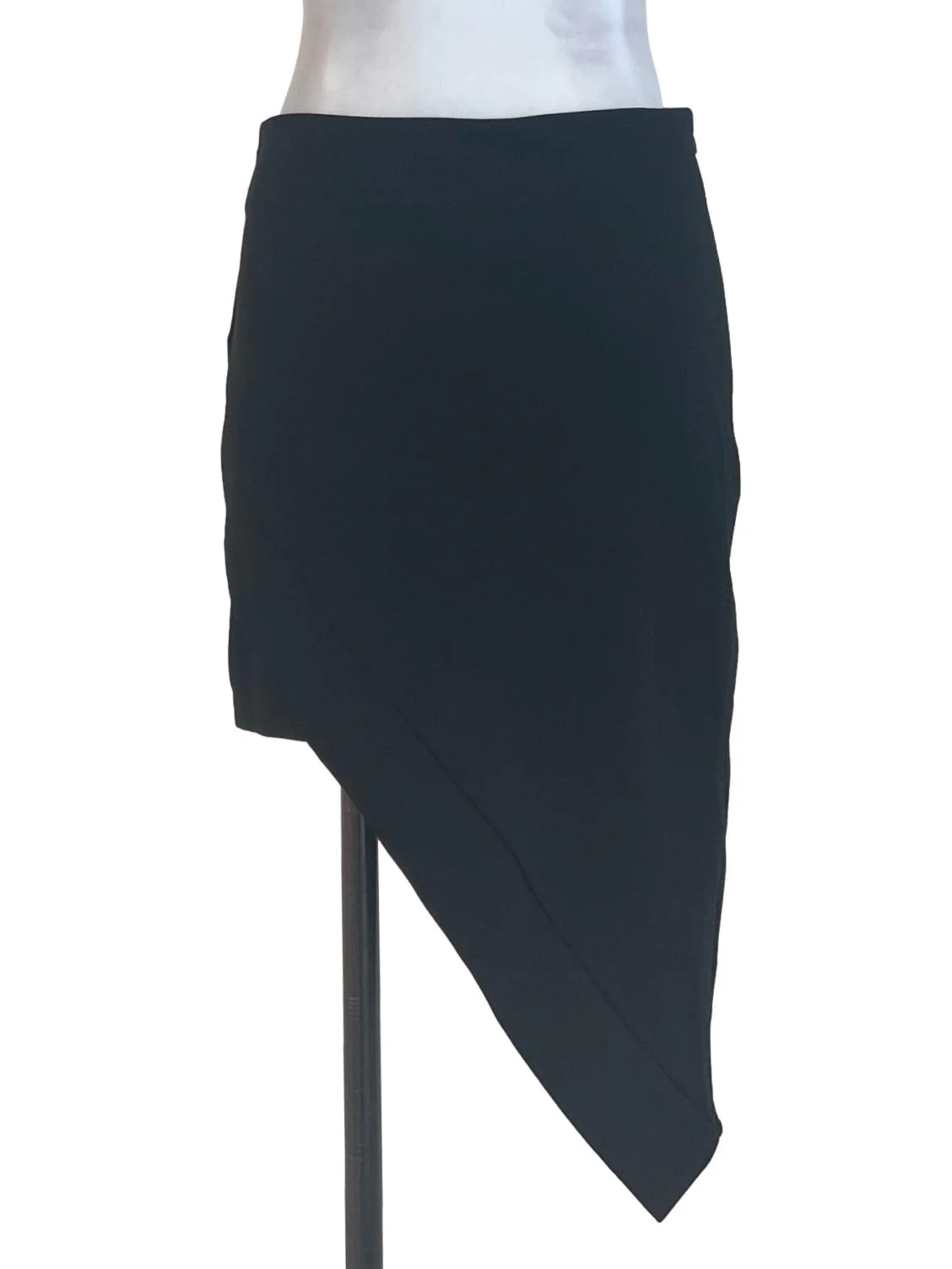 Black Side Parting Skirt - Image 2