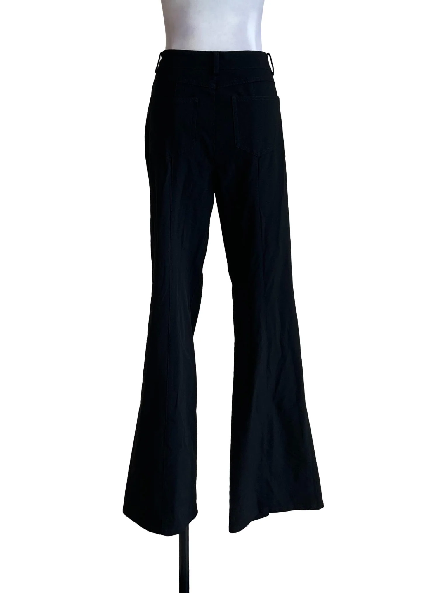 Black Slacks Flare Pants - Image 2
