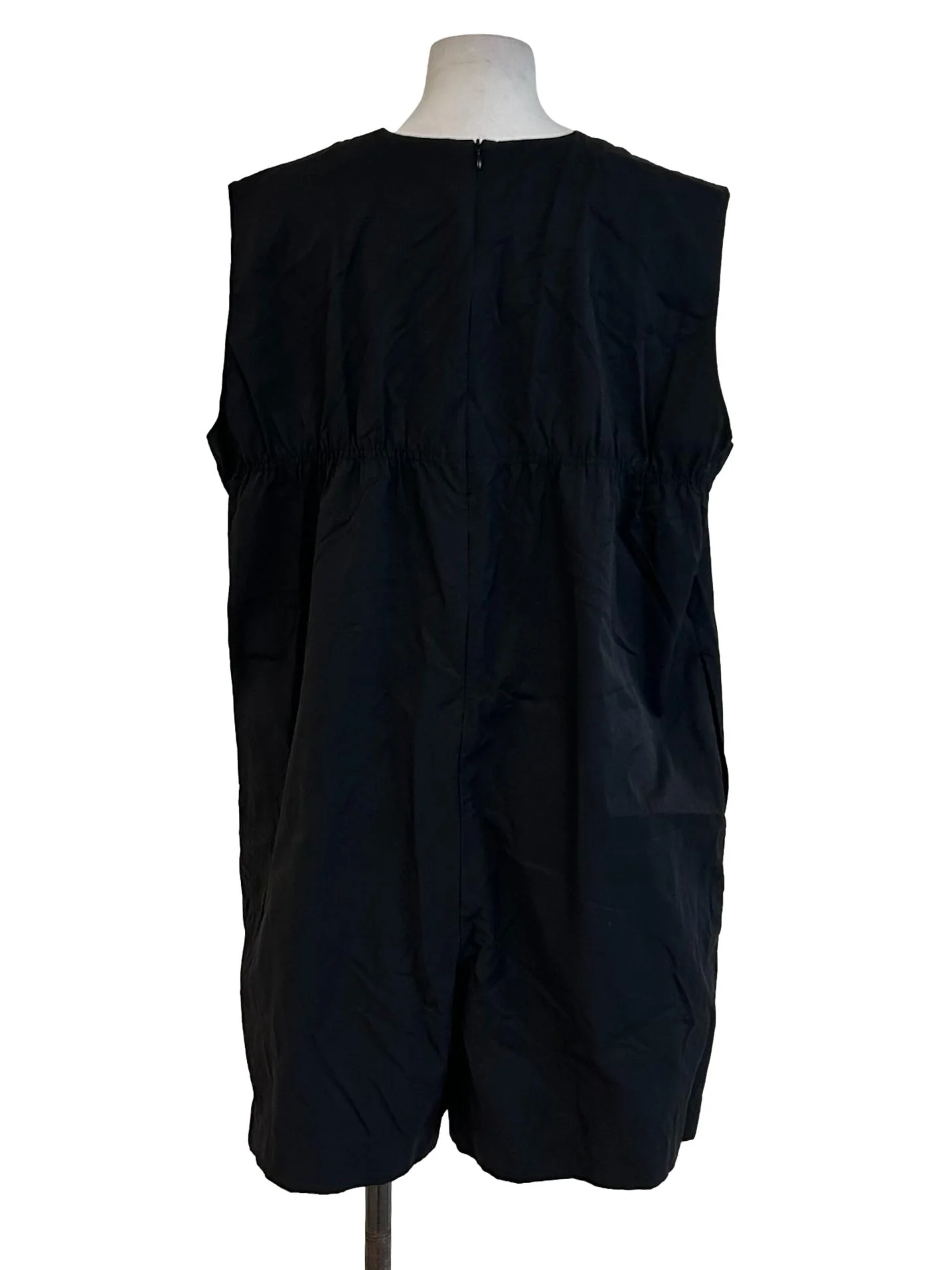 Black Sleeveless Rompers OSN - Image 2