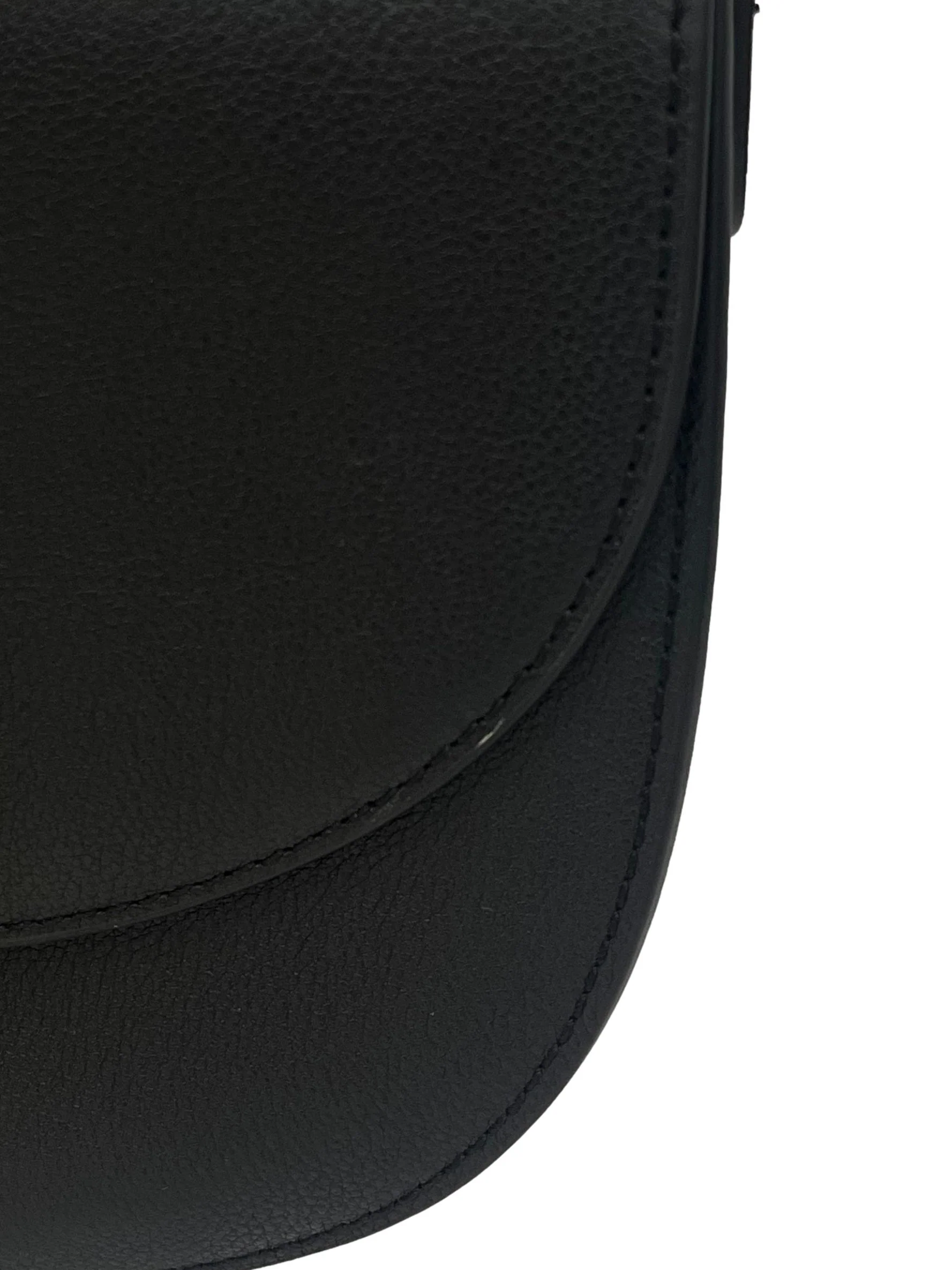 Black Small Shoulder Bag With Changeable Straps - Image 3