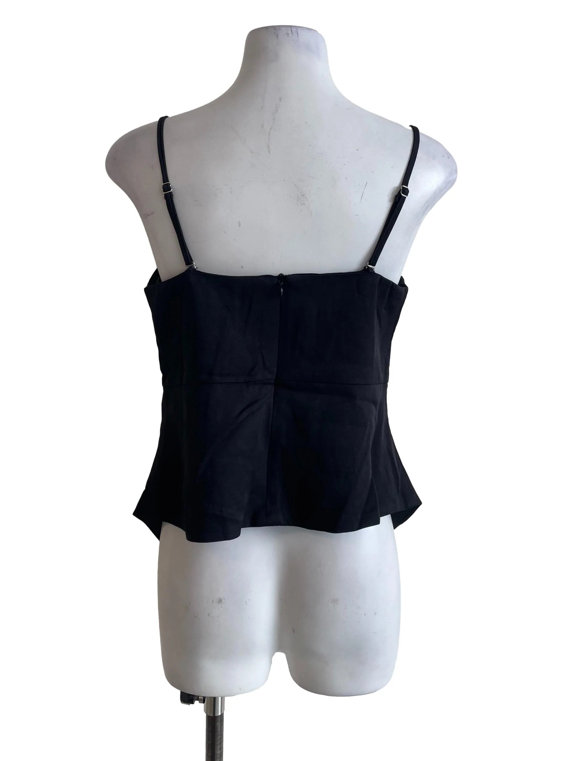 Black Spaghetti Strap Top - Image 2
