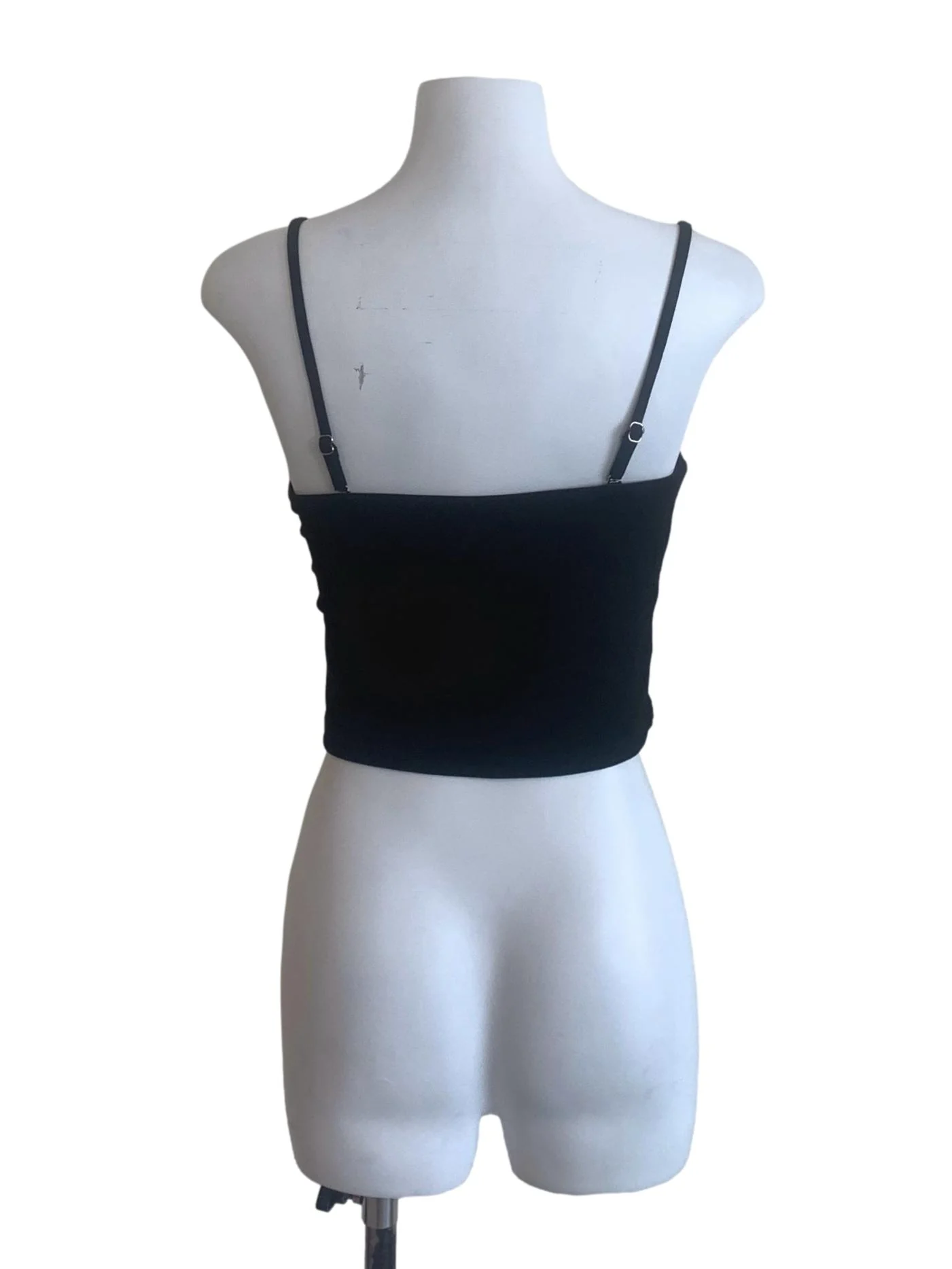 Black Spaghetti Strap Top - Image 2