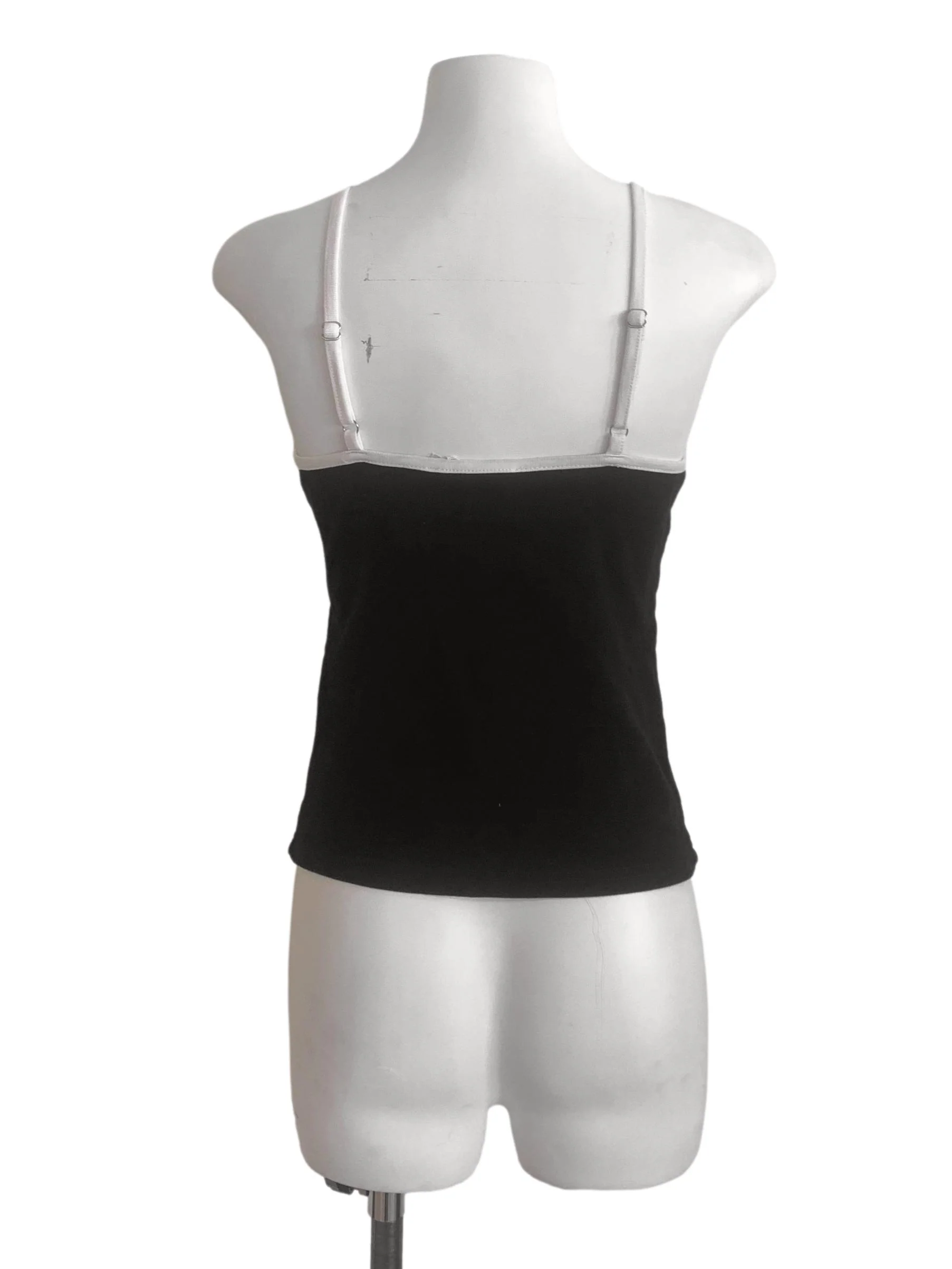 Black Spaghetti Strap Top TTR - Image 2