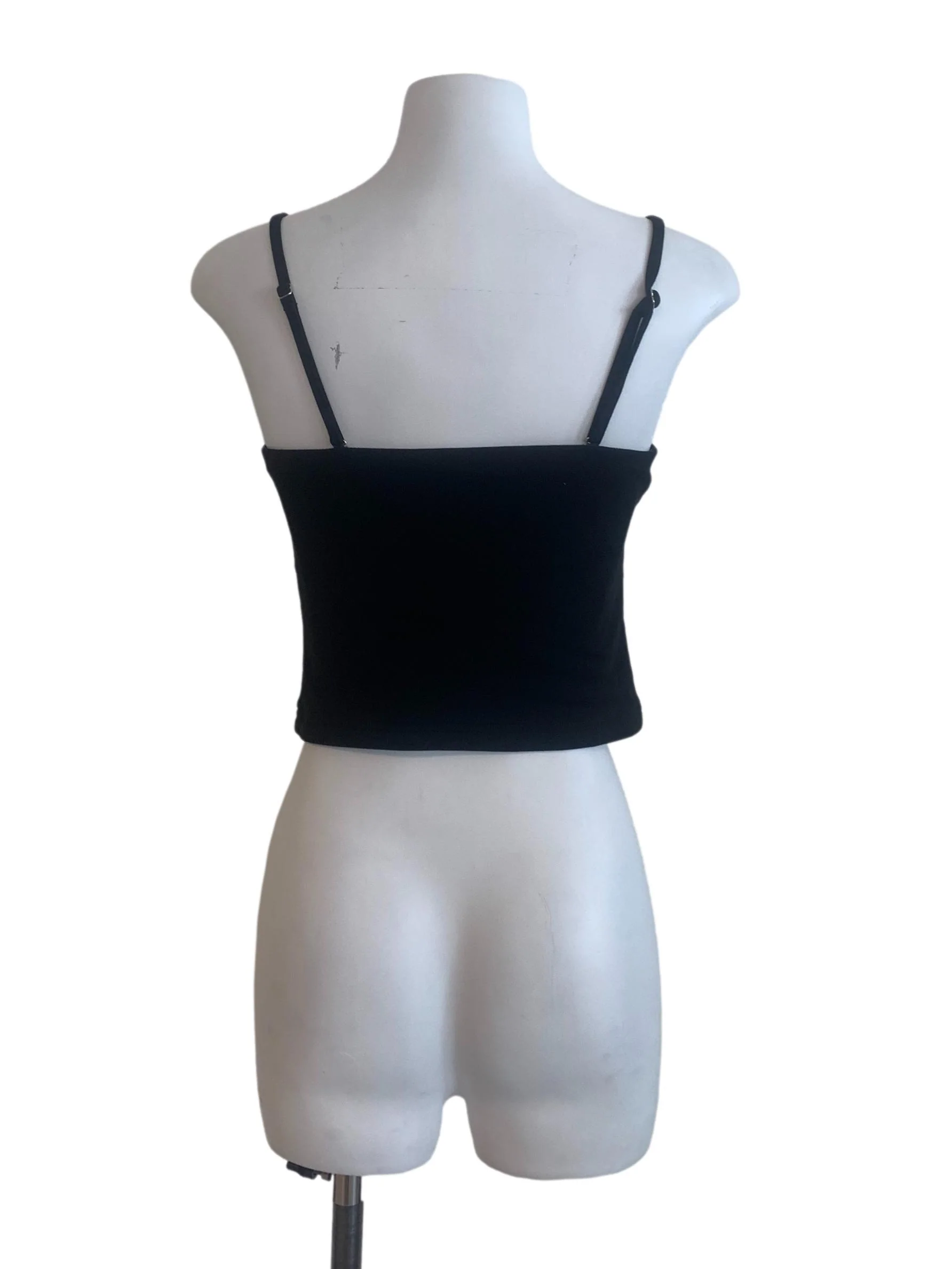 Black Spaghetti Strap Top - Image 2