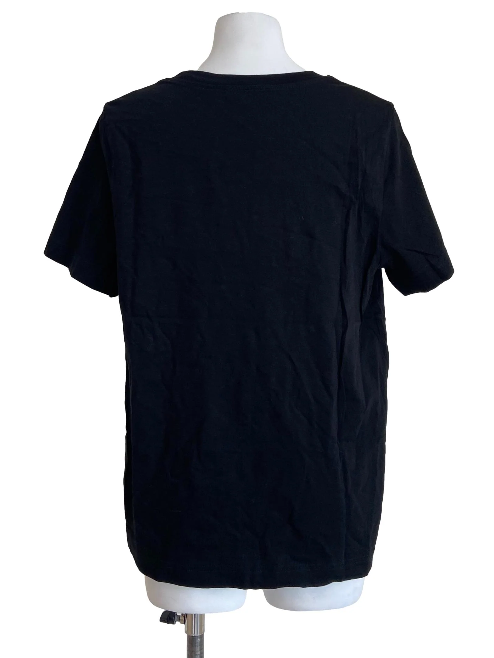 Black Regular Basic Tee - Image 2
