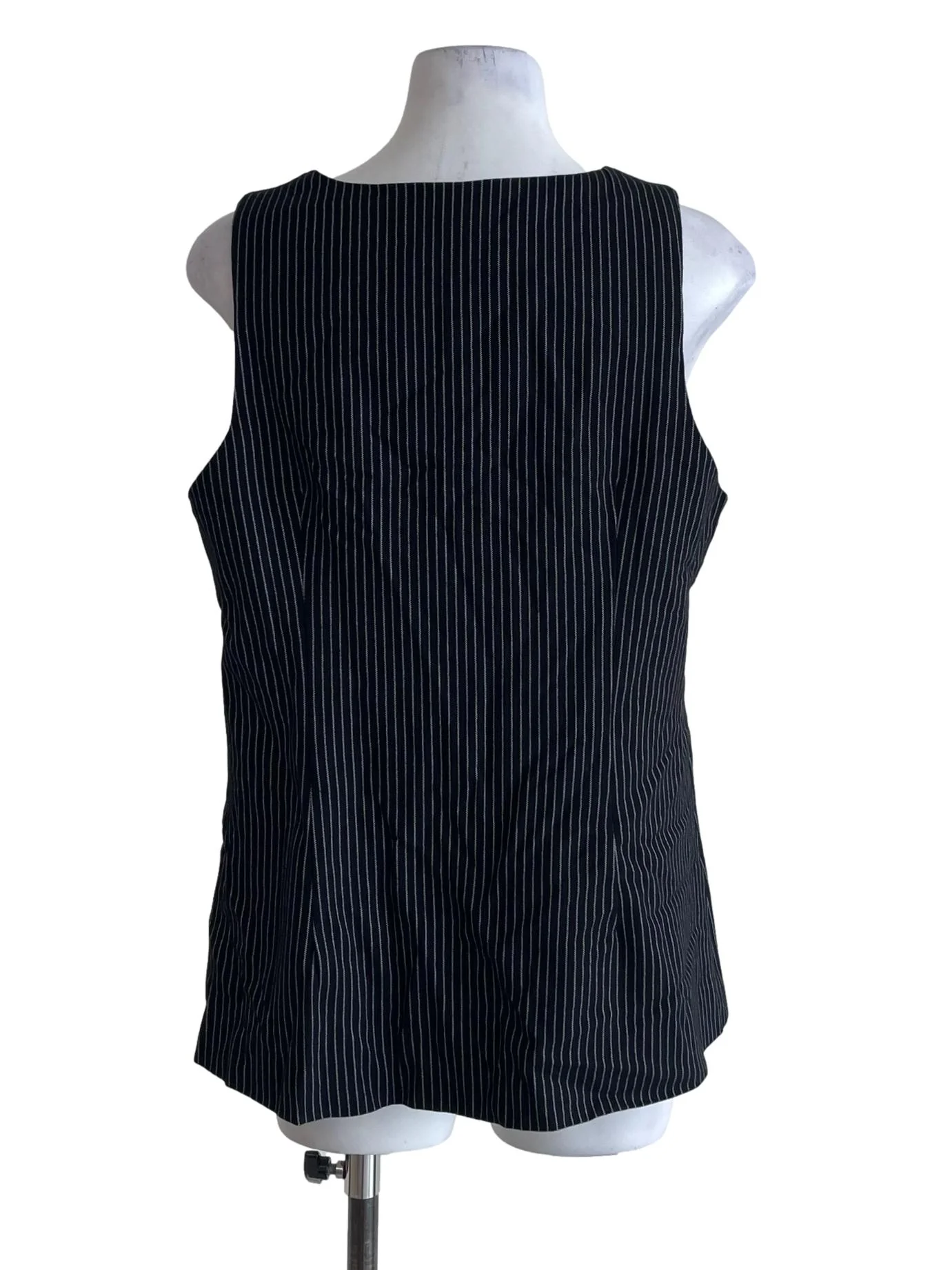 Black Striped Jumper Dress - Image 2