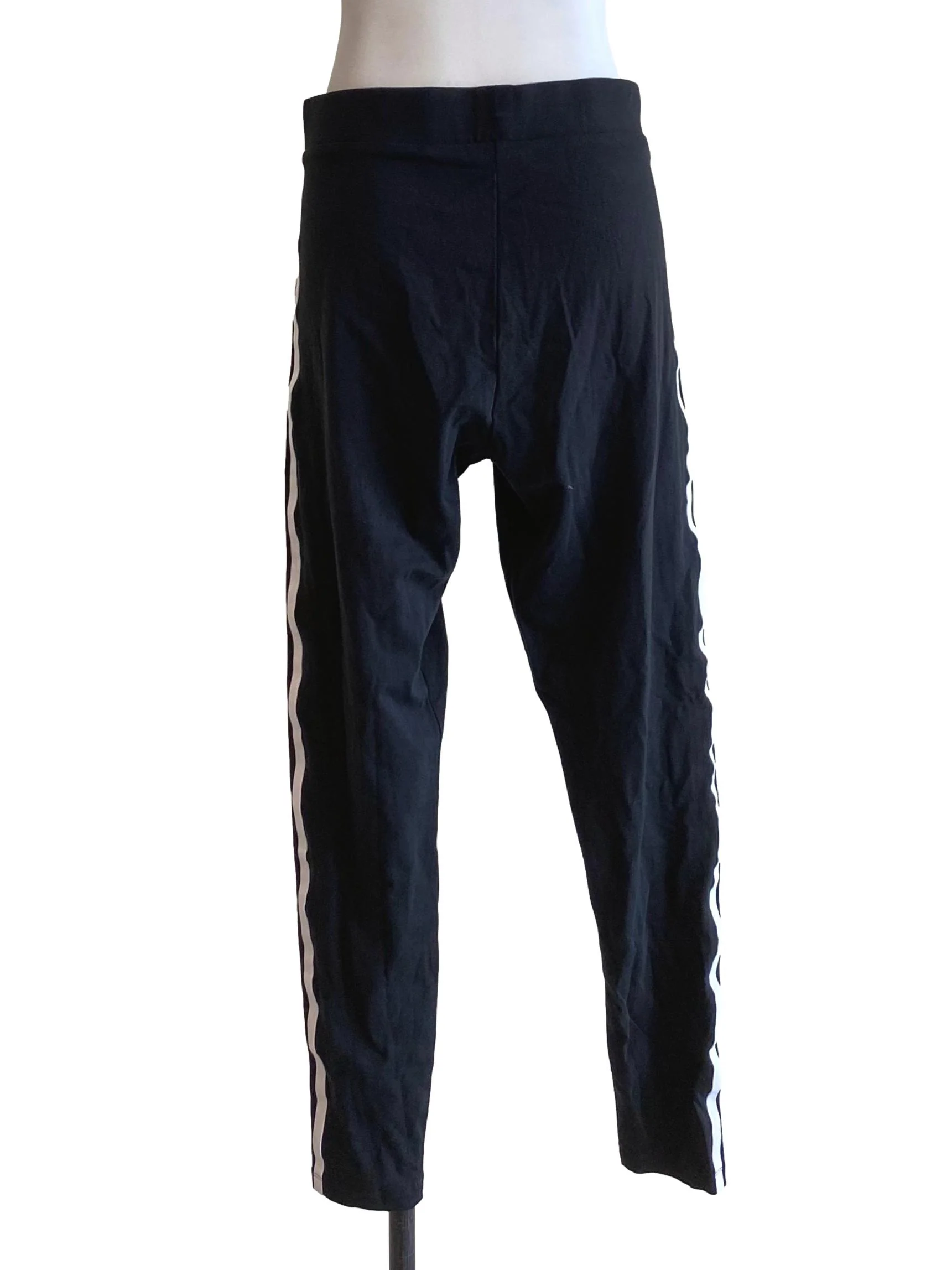 Black Stripes Legging Pants - Image 2