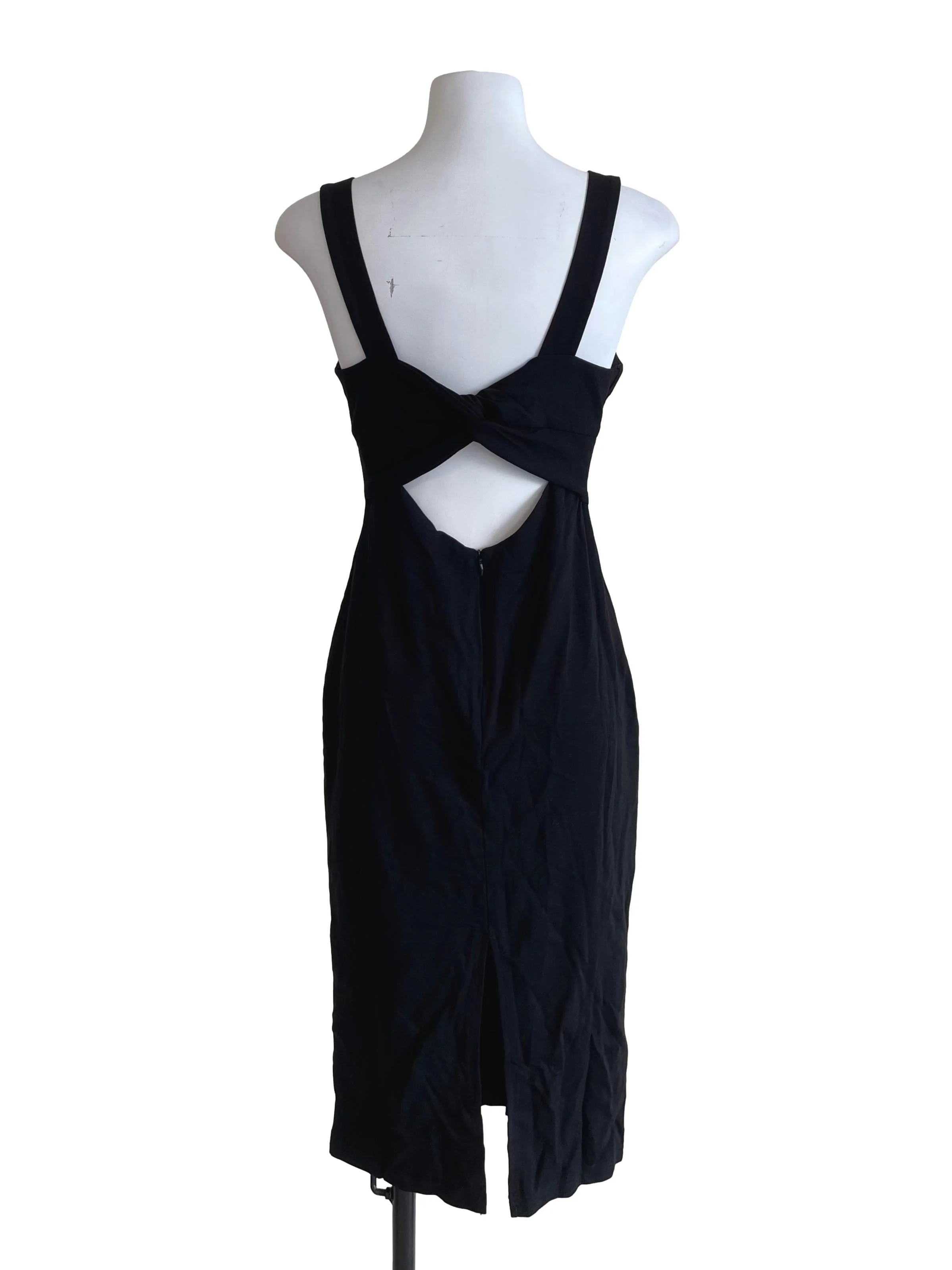 Black Sweetheart Bodycon Dress - Image 2