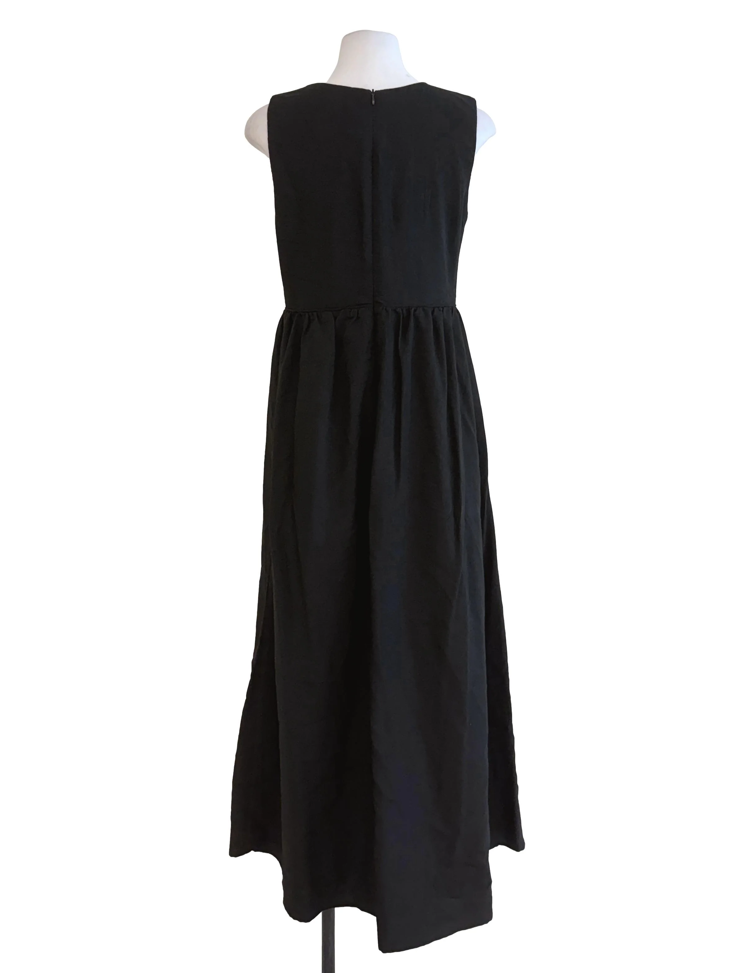 Black Sweetheart Neck Empire Dress - Image 2